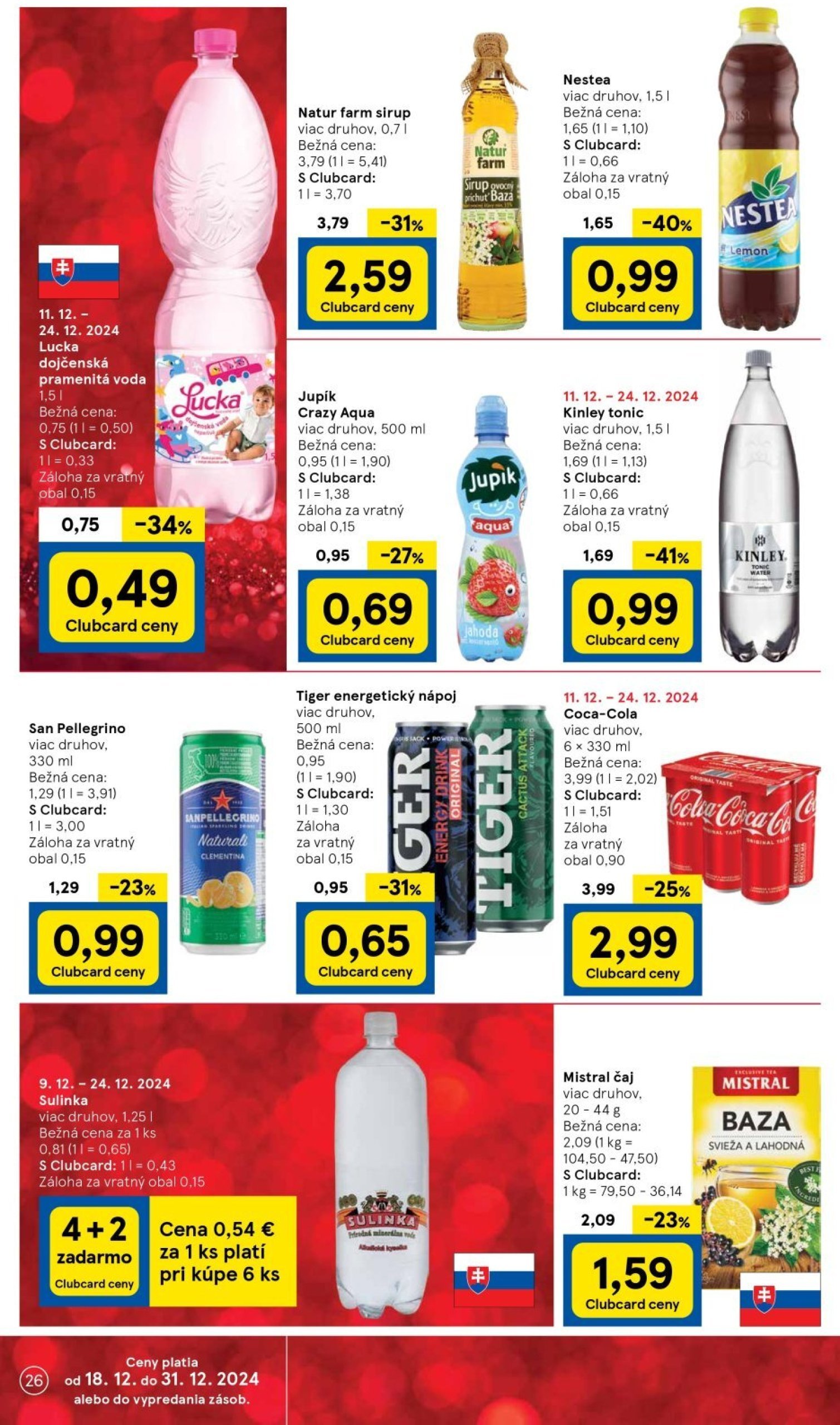 tesco - Tesco leták platný od 18.12. - 24.12. - page: 26