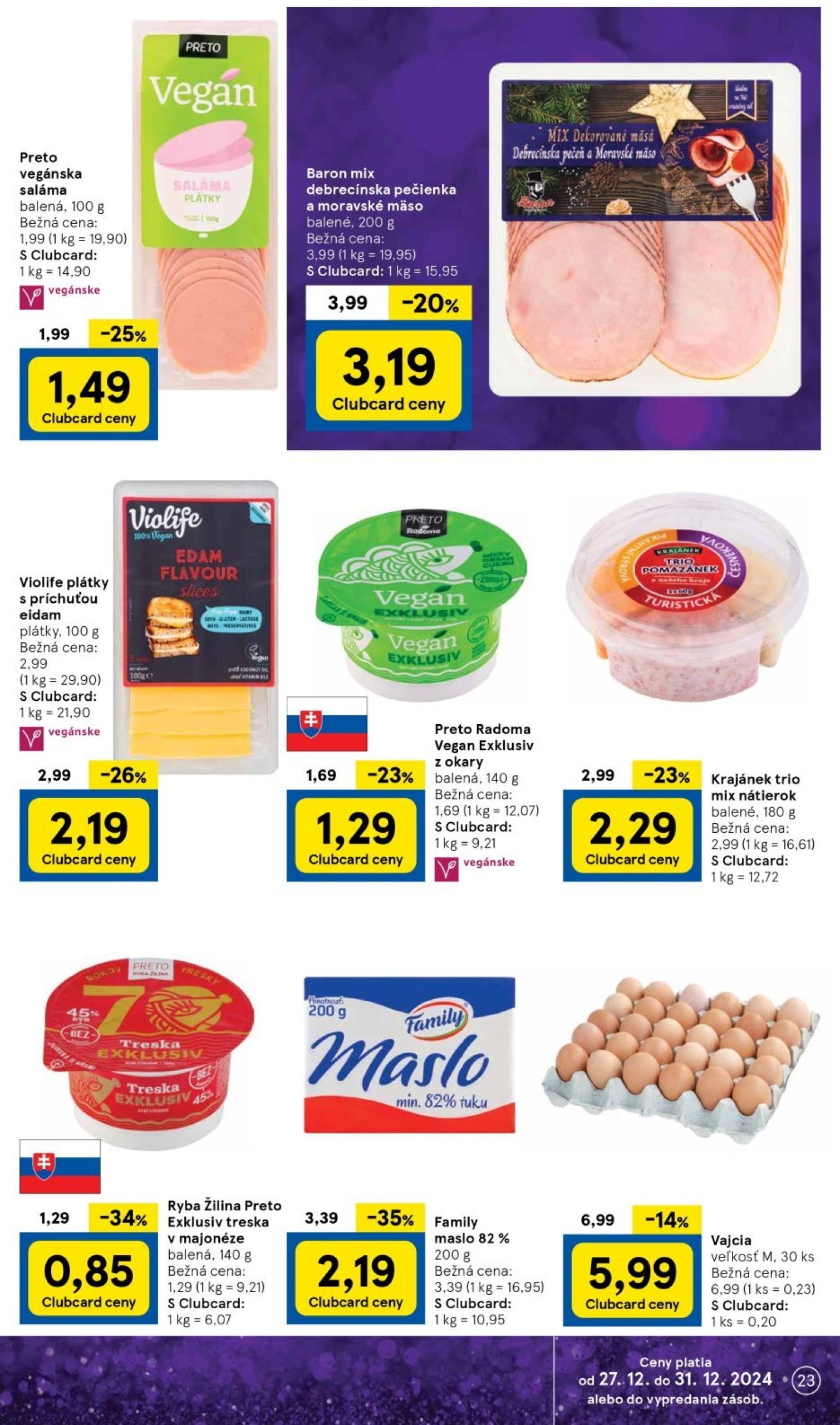 tesco - Tesco Supermarket leták platný od 27.12. - 31.12. - page: 23