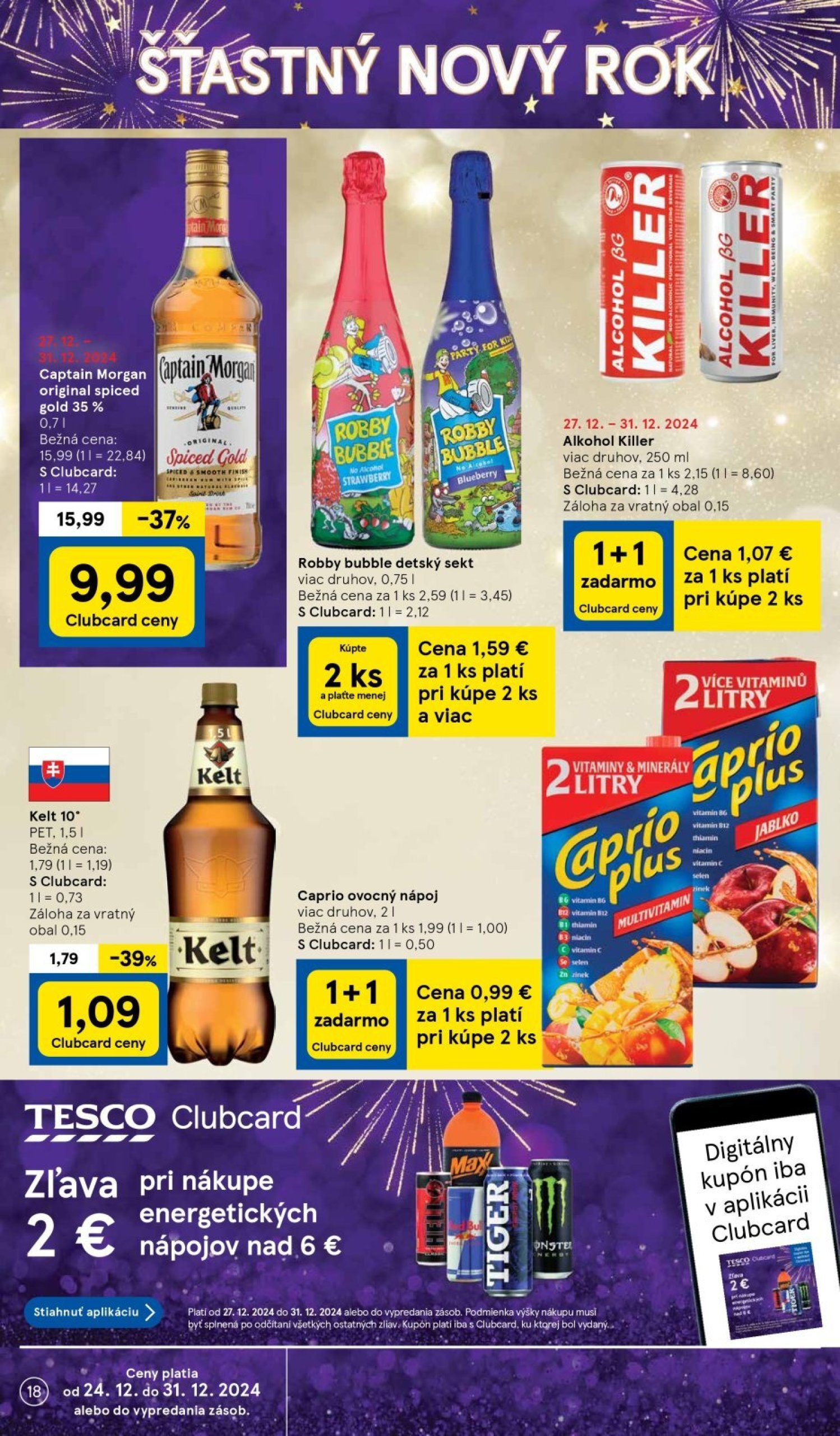 tesco - Tesco Supermarket leták platný od 27.12. - 31.12. - page: 18