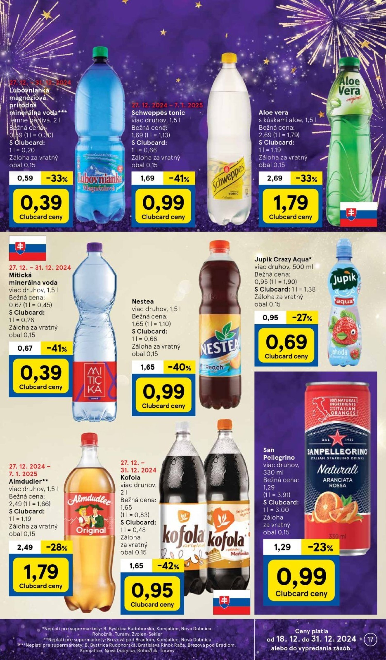 tesco - Tesco Supermarket leták platný od 27.12. - 31.12. - page: 17