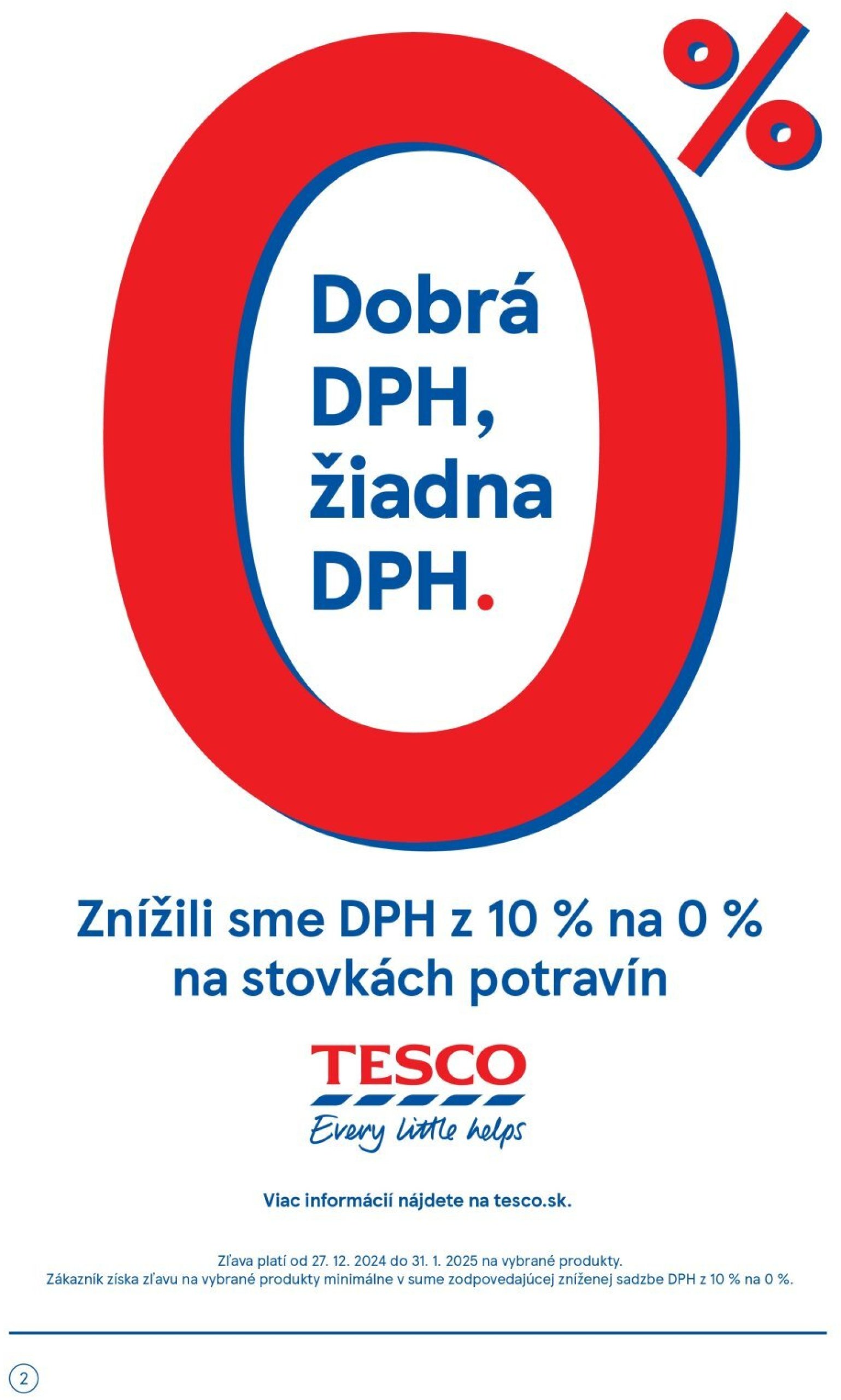 tesco - Tesco Supermarket leták platný od 27.12. - 31.12. - page: 2