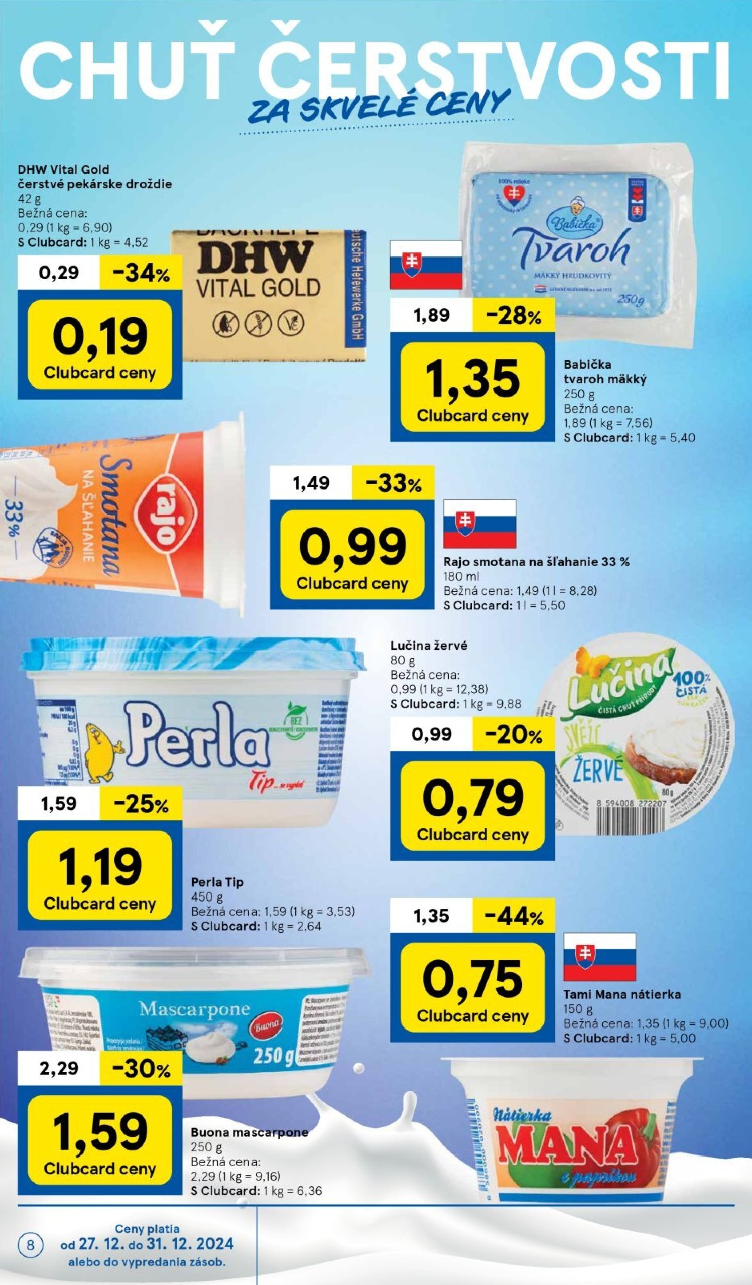 tesco - Tesco Supermarket leták platný od 27.12. - 31.12. - page: 8