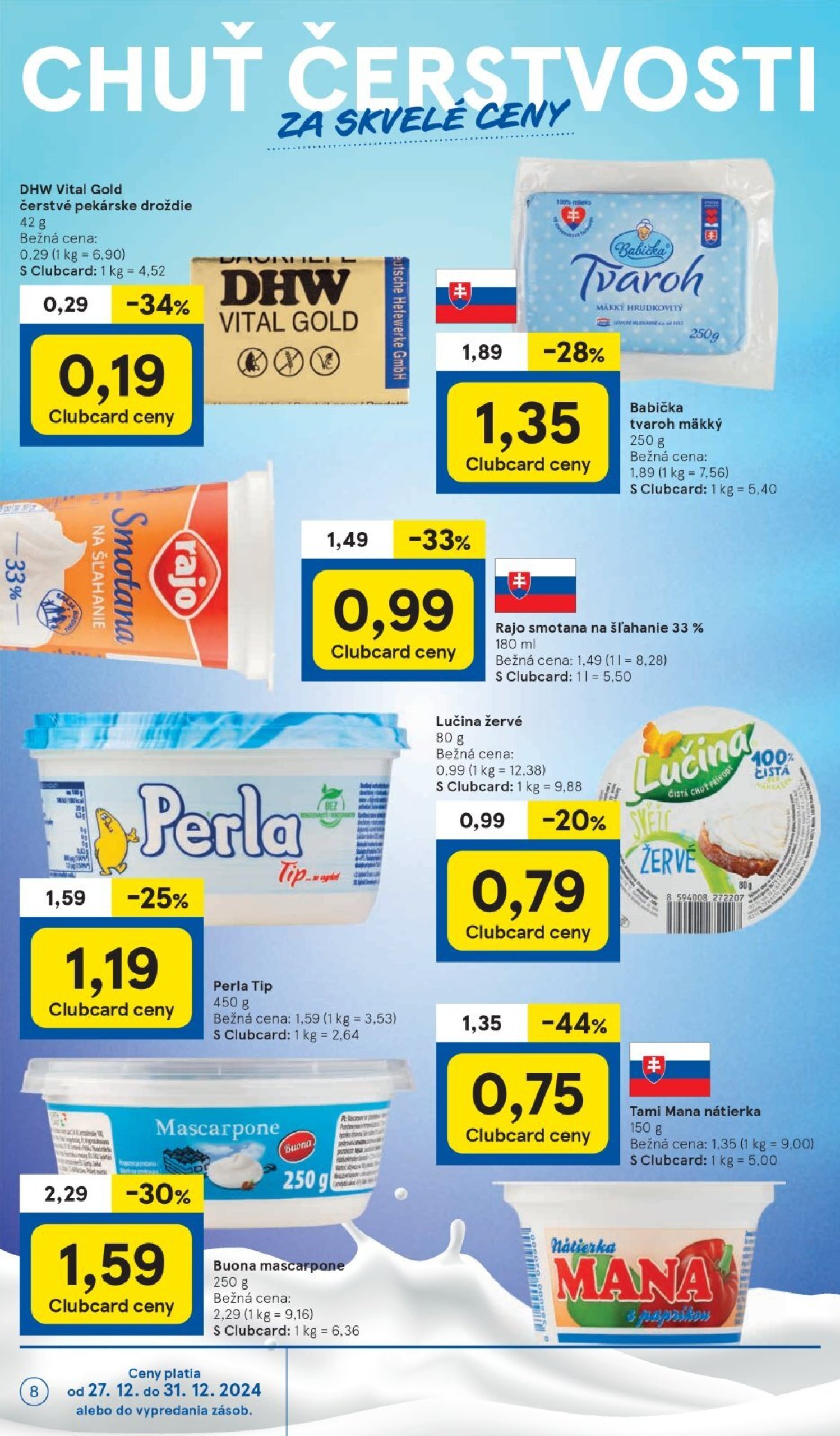 tesco - Tesco leták platný od 27.12. - 31.12. - page: 8