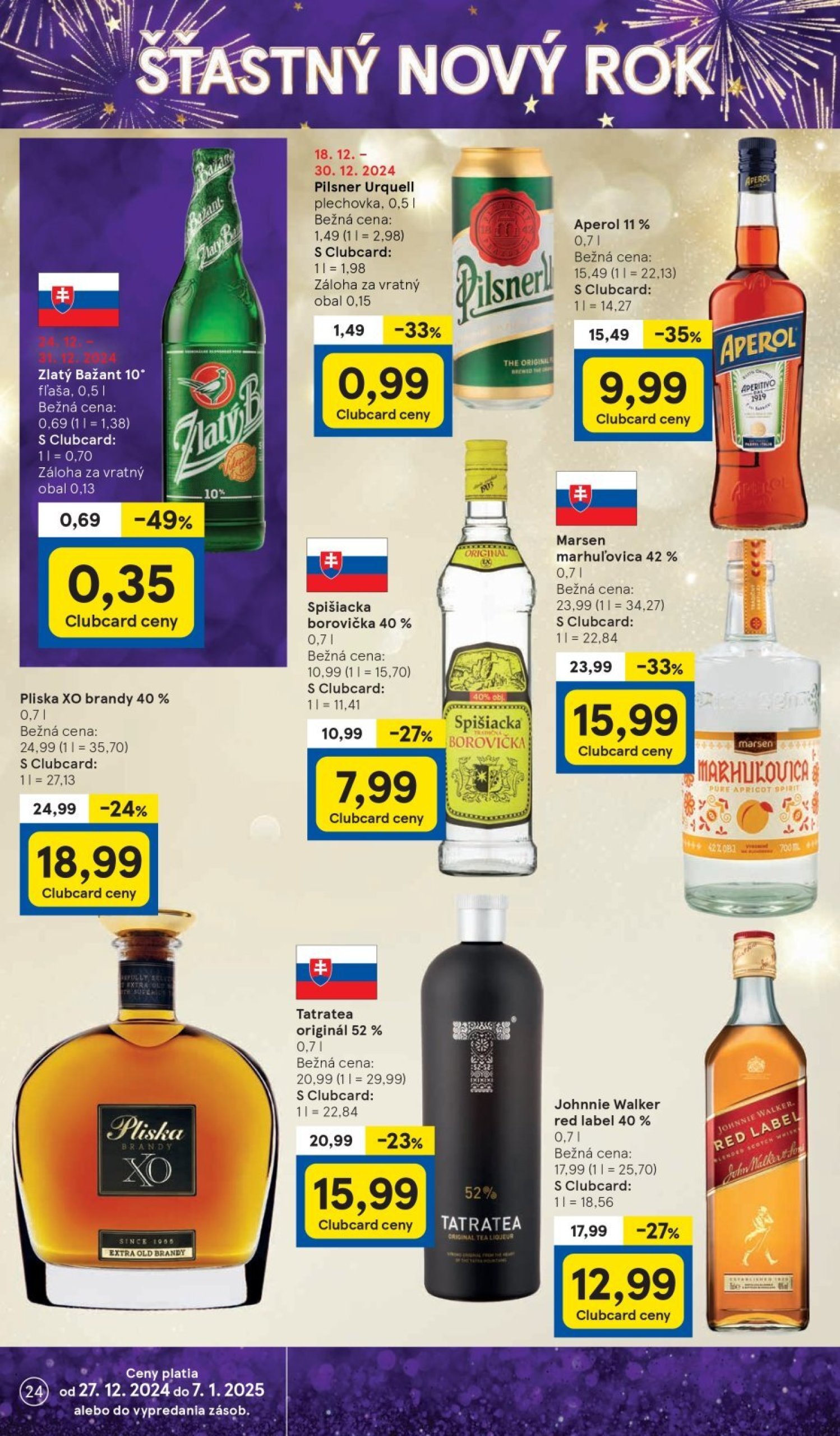 tesco - Tesco leták platný od 27.12. - 31.12. - page: 24