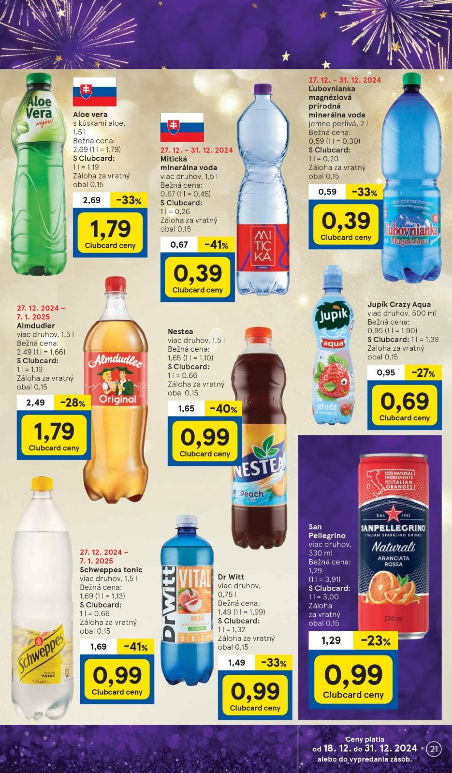 tesco - Tesco leták platný od 27.12. - 31.12. - page: 21