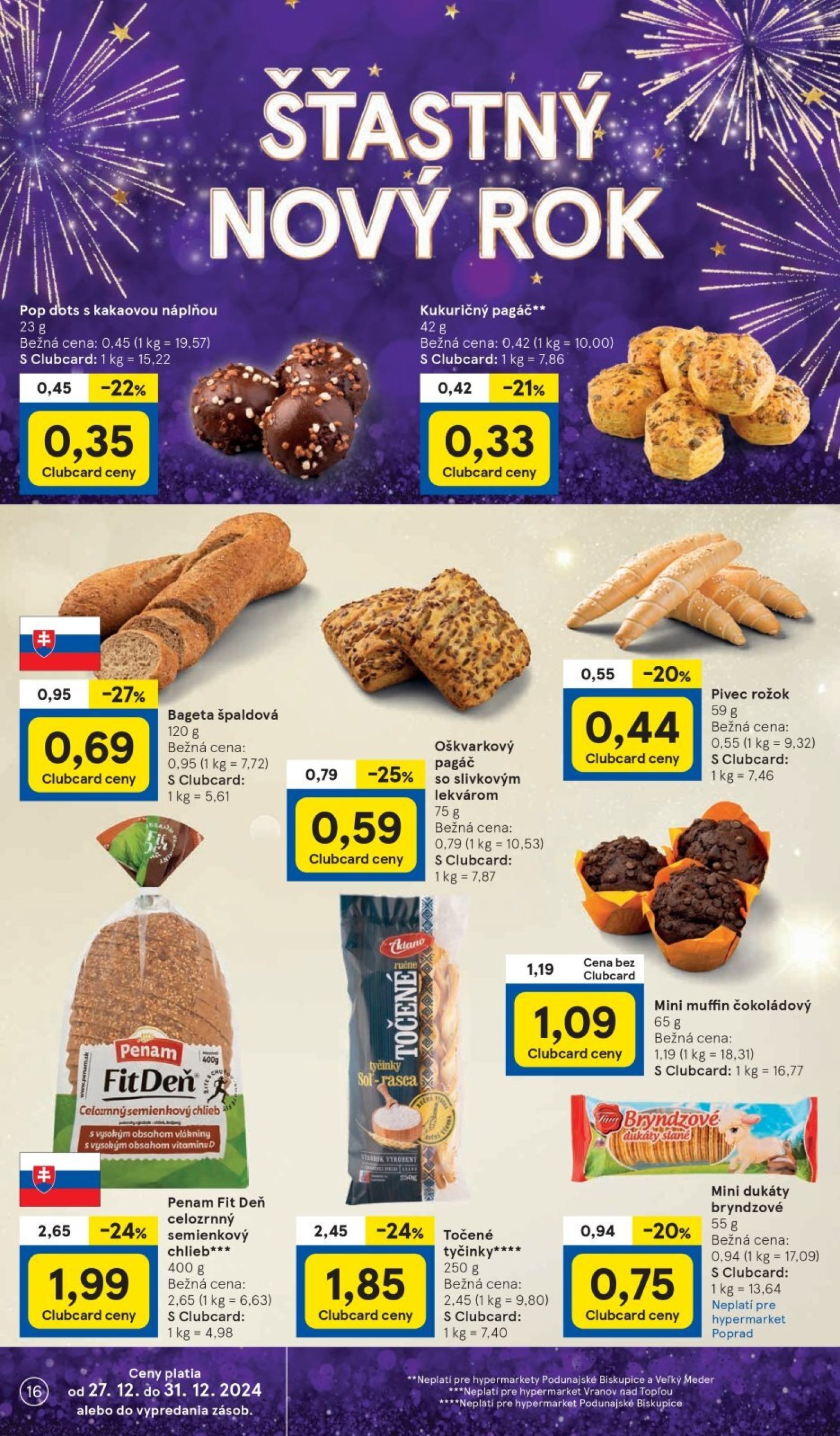 tesco - Tesco leták platný od 27.12. - 31.12. - page: 16