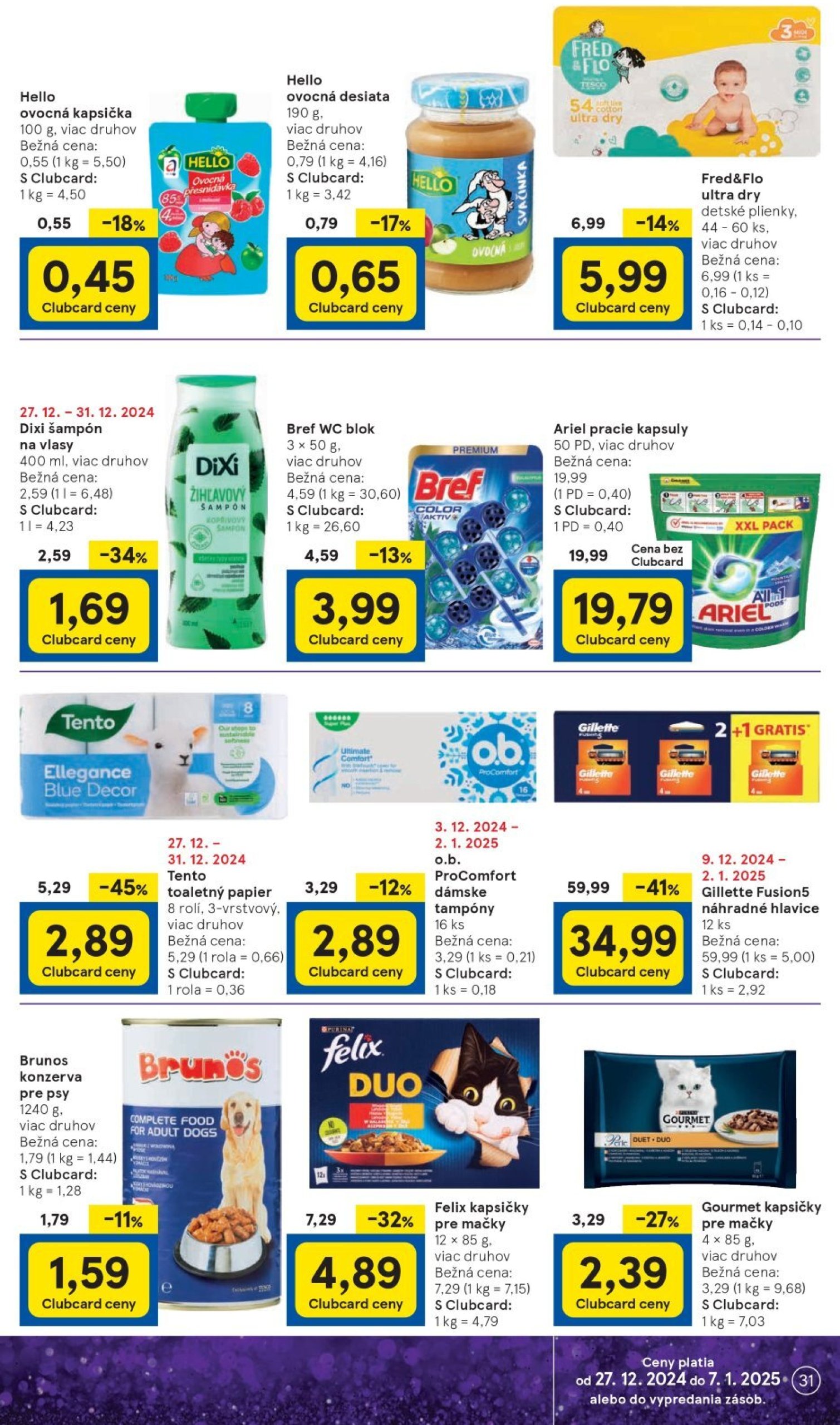 tesco - Tesco leták platný od 27.12. - 31.12. - page: 31