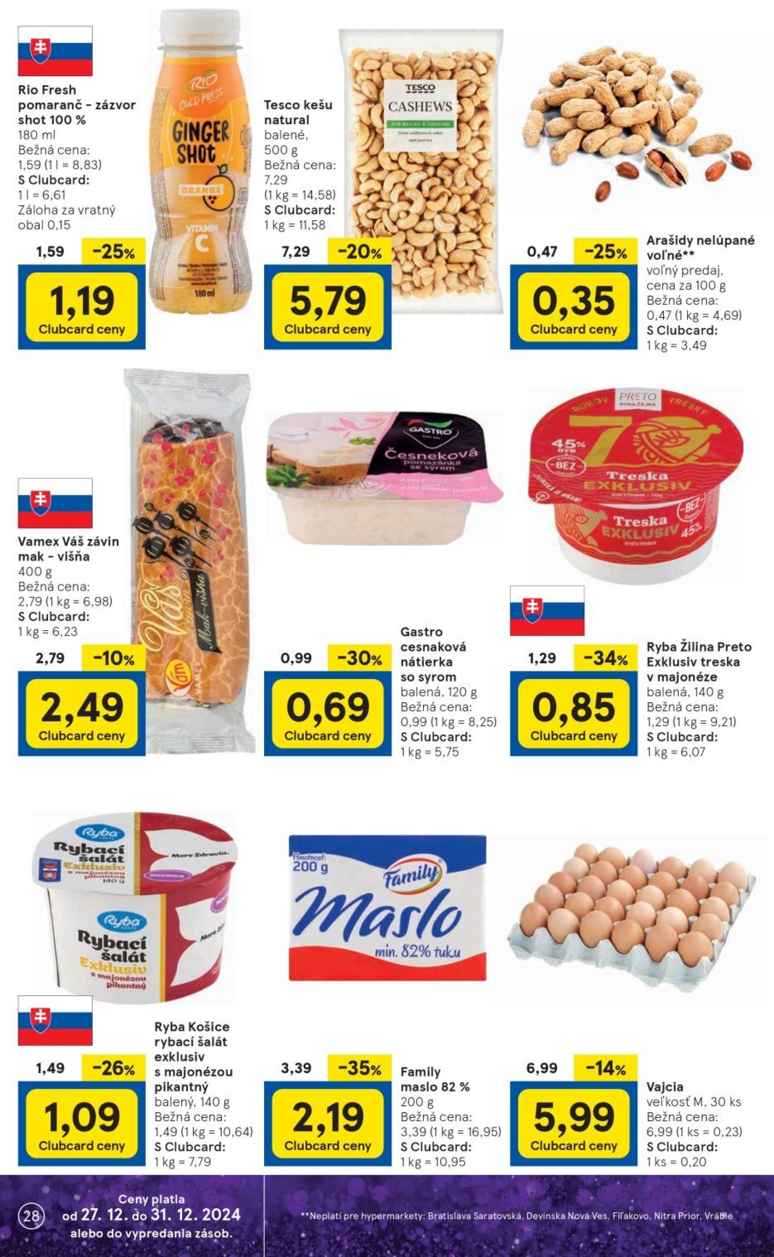 tesco - Tesco leták platný od 27.12. - 31.12. - page: 28