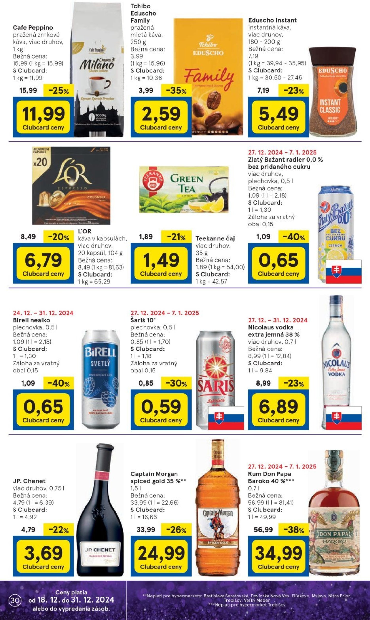 tesco - Tesco leták platný od 27.12. - 31.12. - page: 30