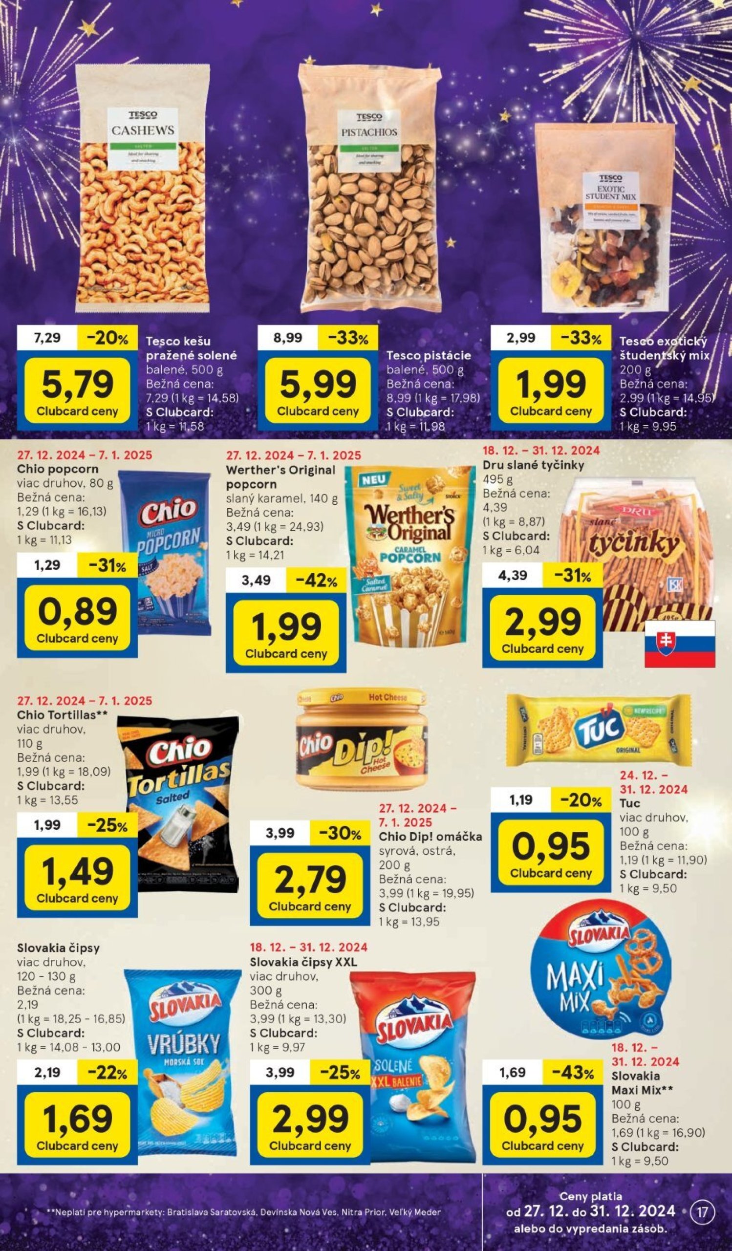 tesco - Tesco leták platný od 27.12. - 31.12. - page: 17