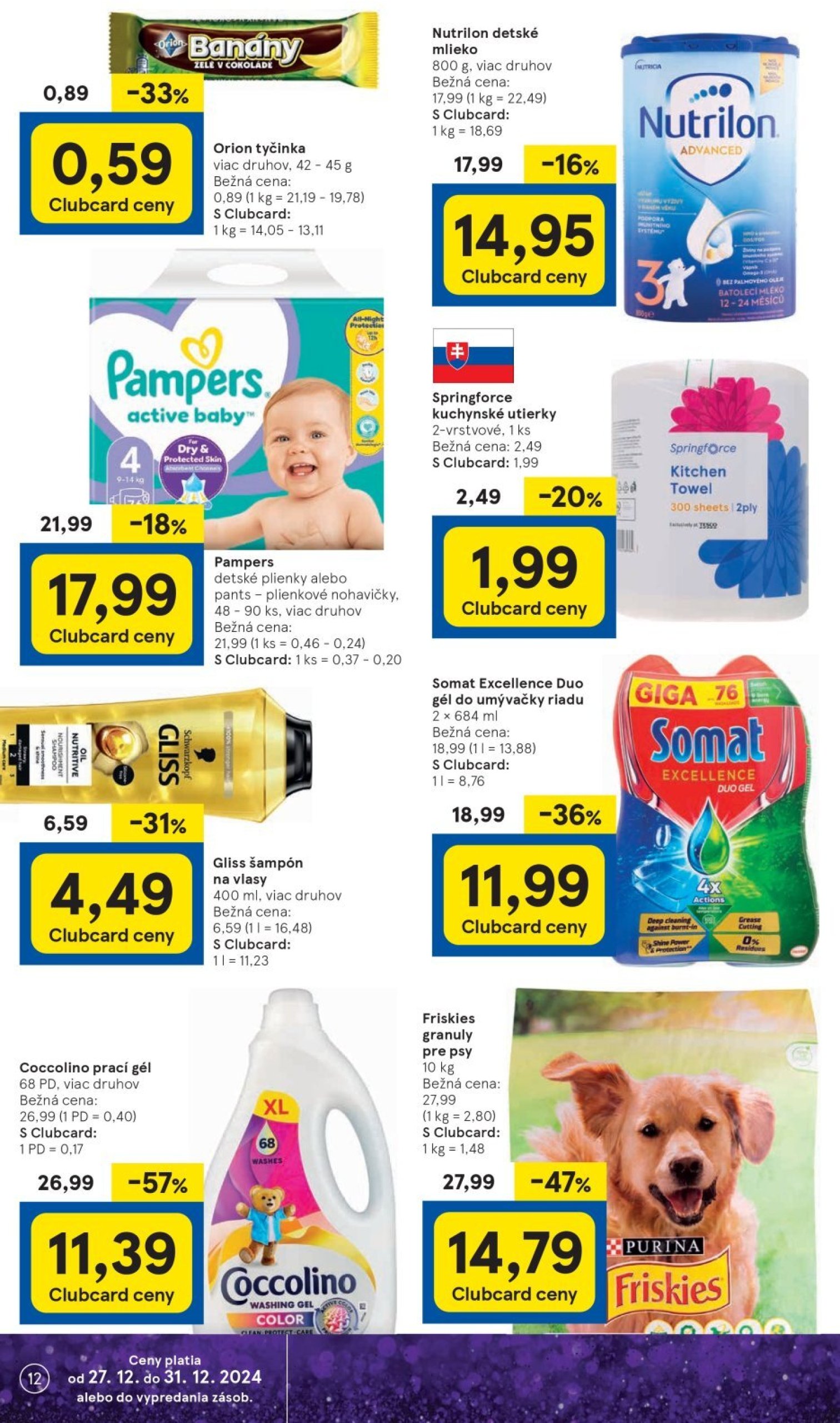 tesco - Tesco leták platný od 27.12. - 31.12. - page: 12