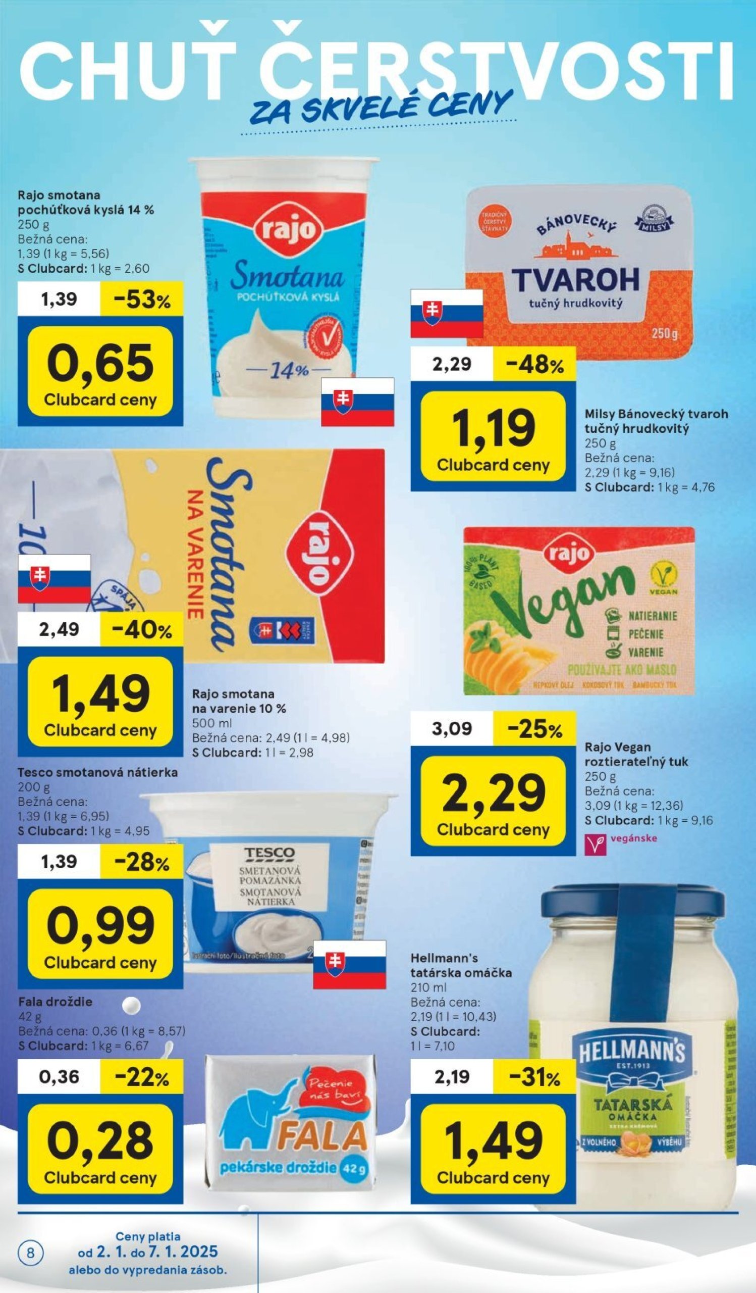 tesco - Tesco Supermarket leták platný od 02.01. - 07.01. - page: 8