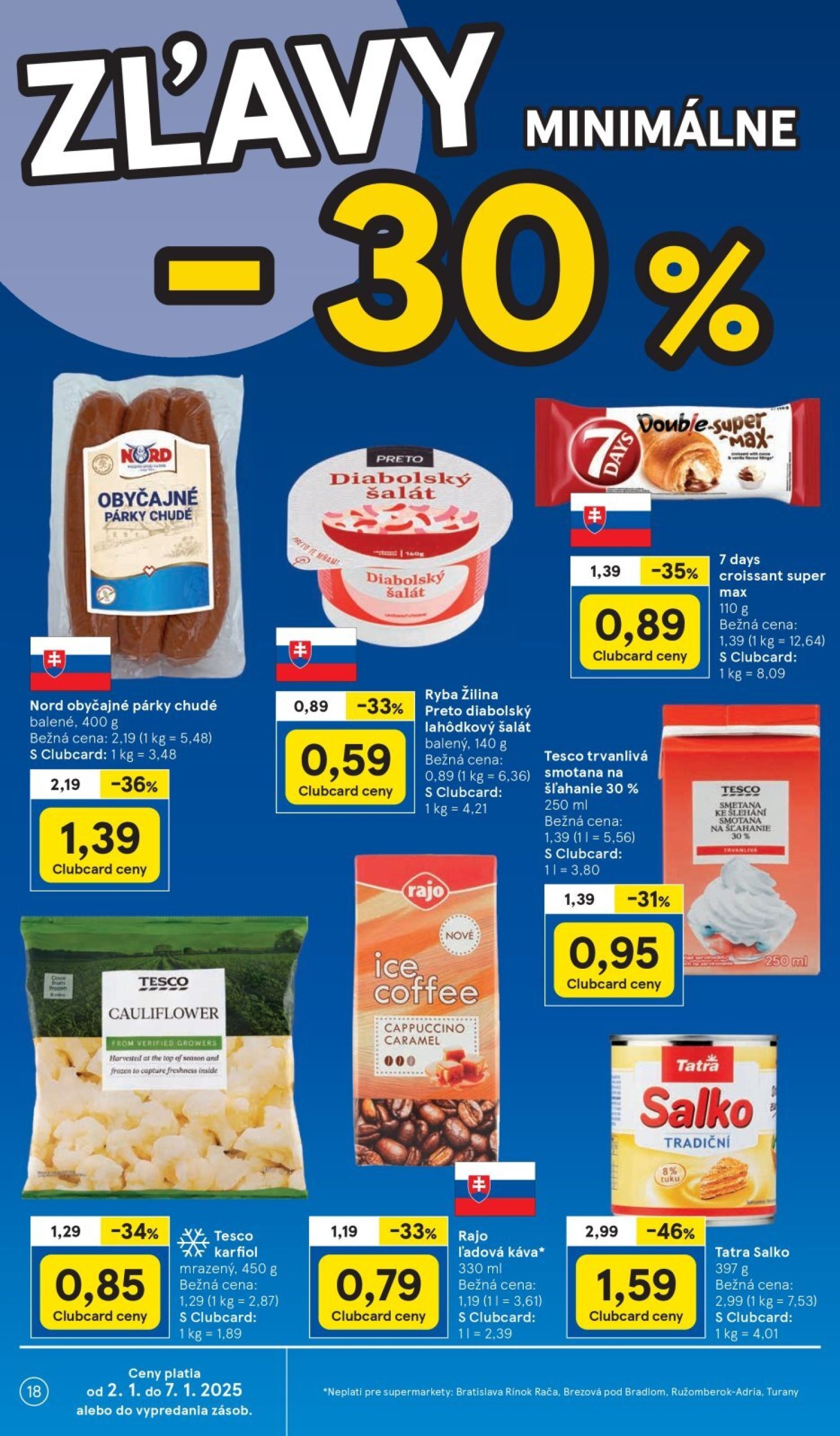 tesco - Tesco Supermarket leták platný od 02.01. - 07.01. - page: 18