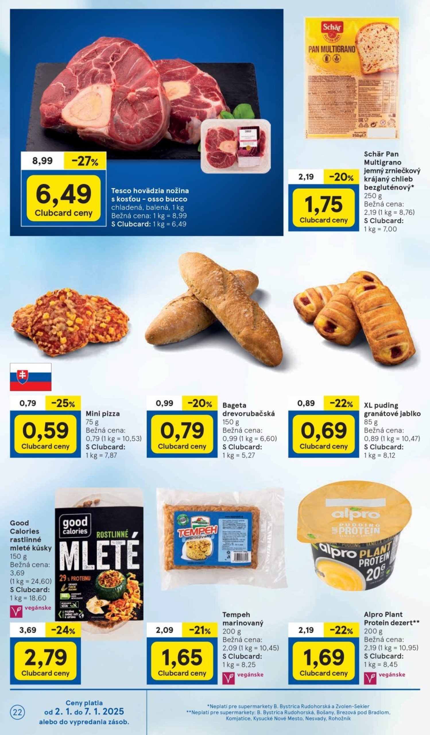 tesco - Tesco Supermarket leták platný od 02.01. - 07.01. - page: 22