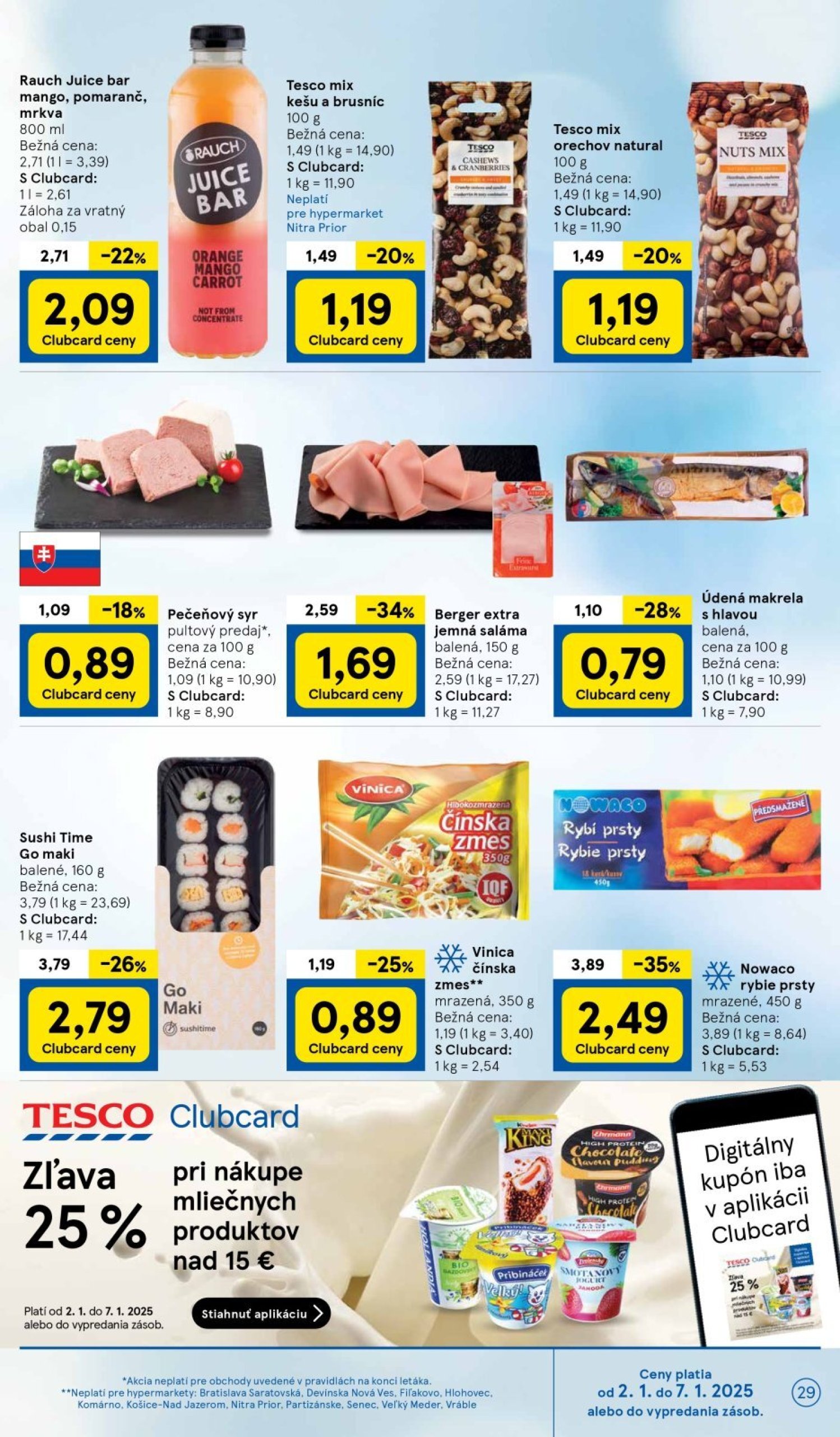 tesco - Tesco leták platný od 02.01. - 07.01. - page: 29