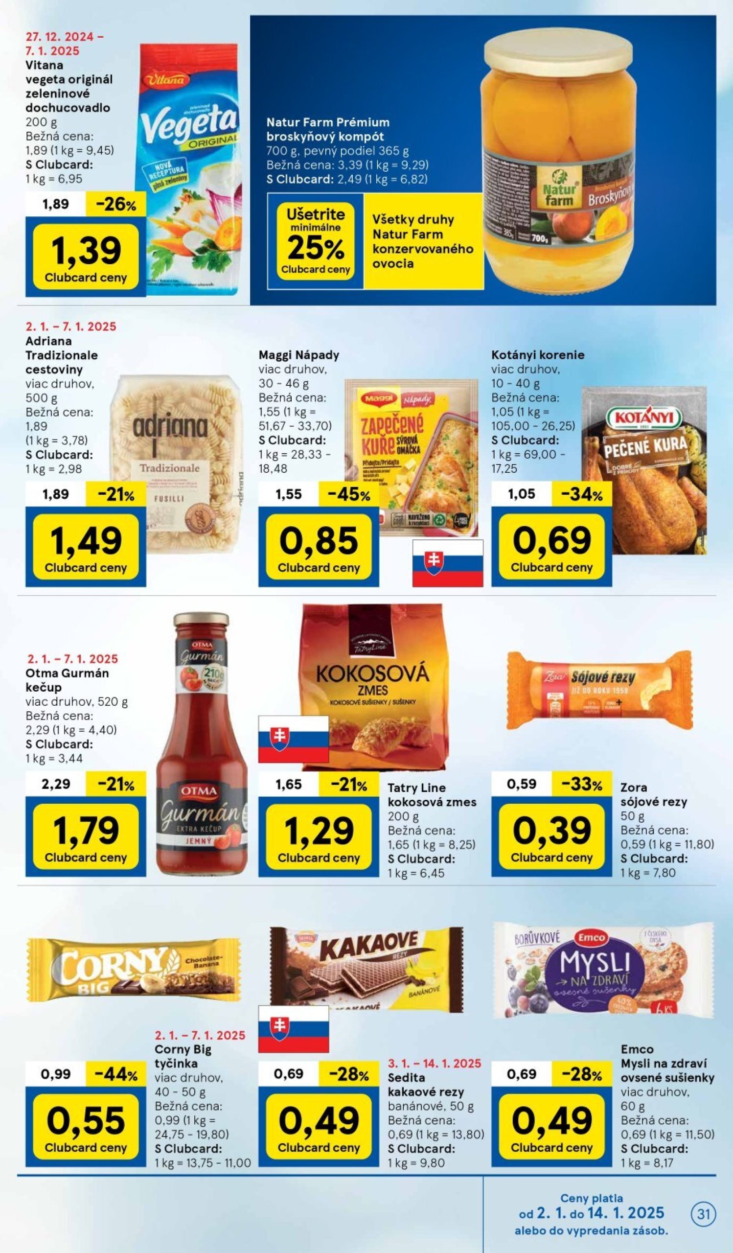 tesco - Tesco leták platný od 02.01. - 07.01. - page: 31