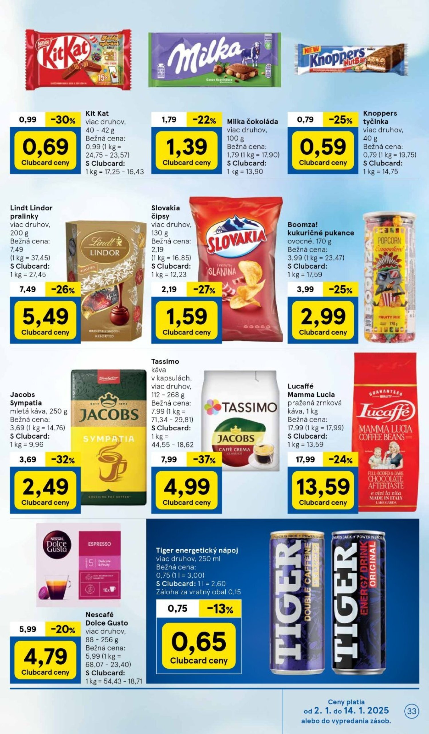 tesco - Tesco leták platný od 02.01. - 07.01. - page: 33