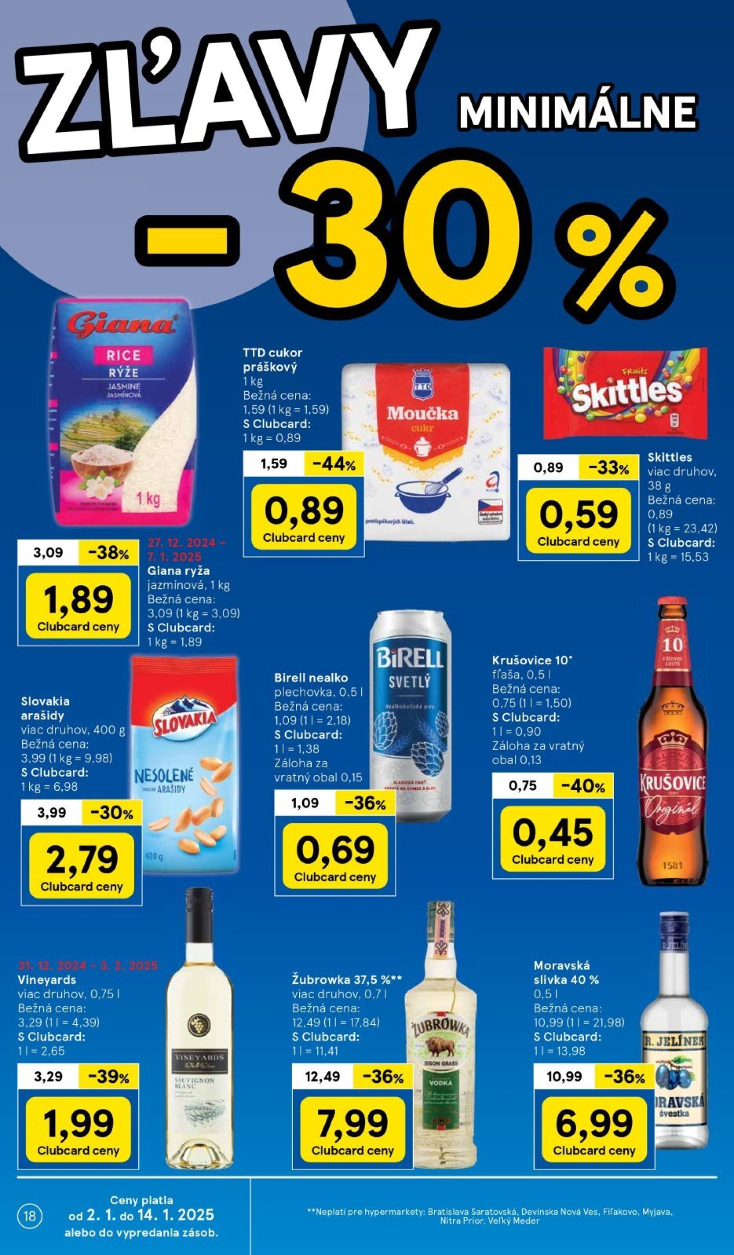 tesco - Tesco leták platný od 02.01. - 07.01. - page: 18