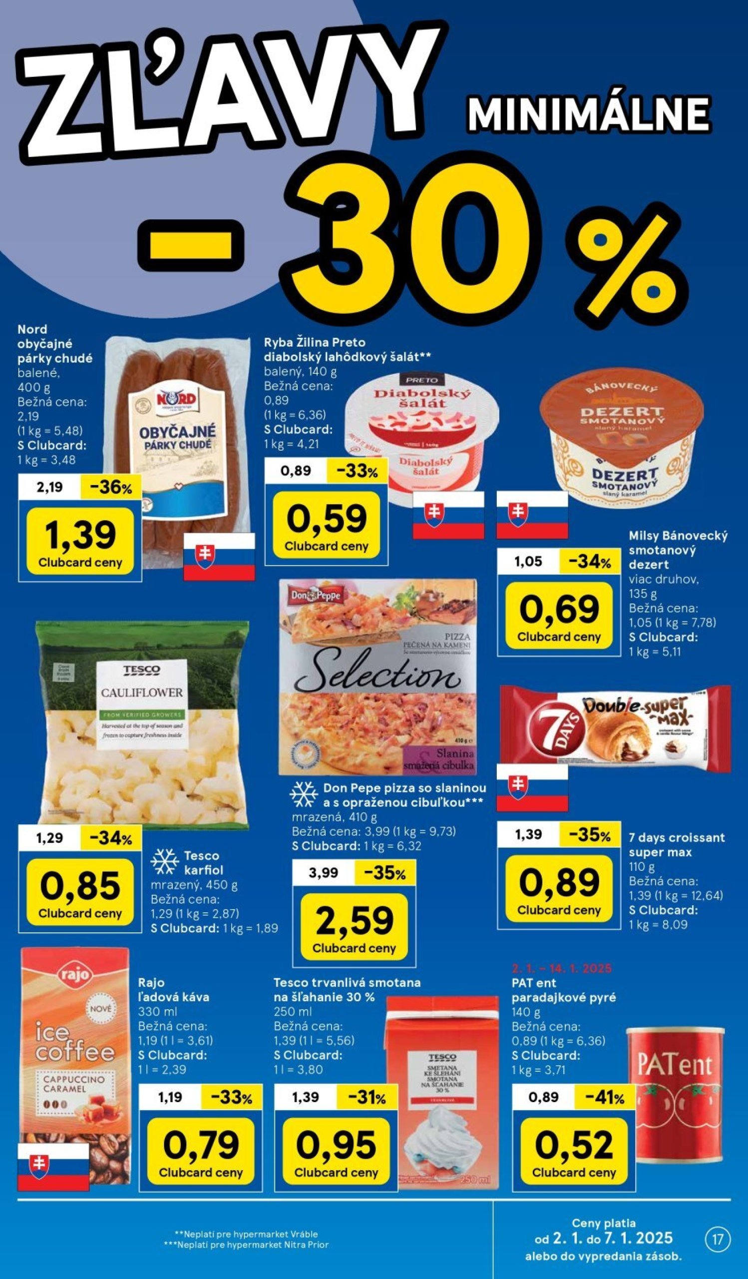 tesco - Tesco leták platný od 02.01. - 07.01. - page: 17