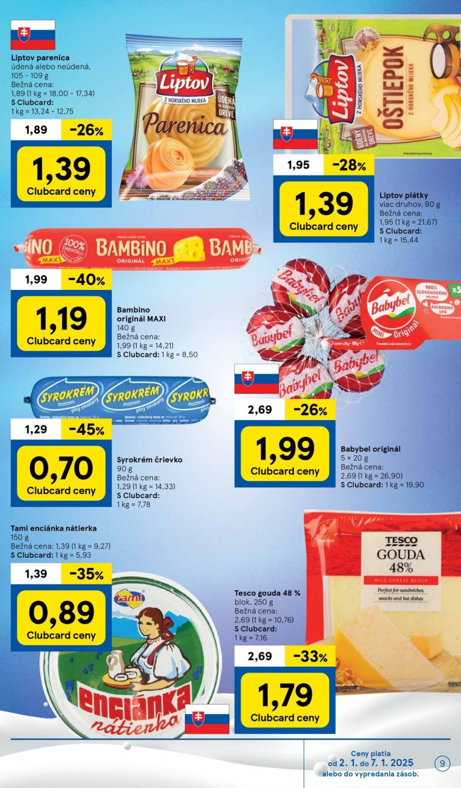 tesco - Tesco leták platný od 02.01. - 07.01. - page: 9