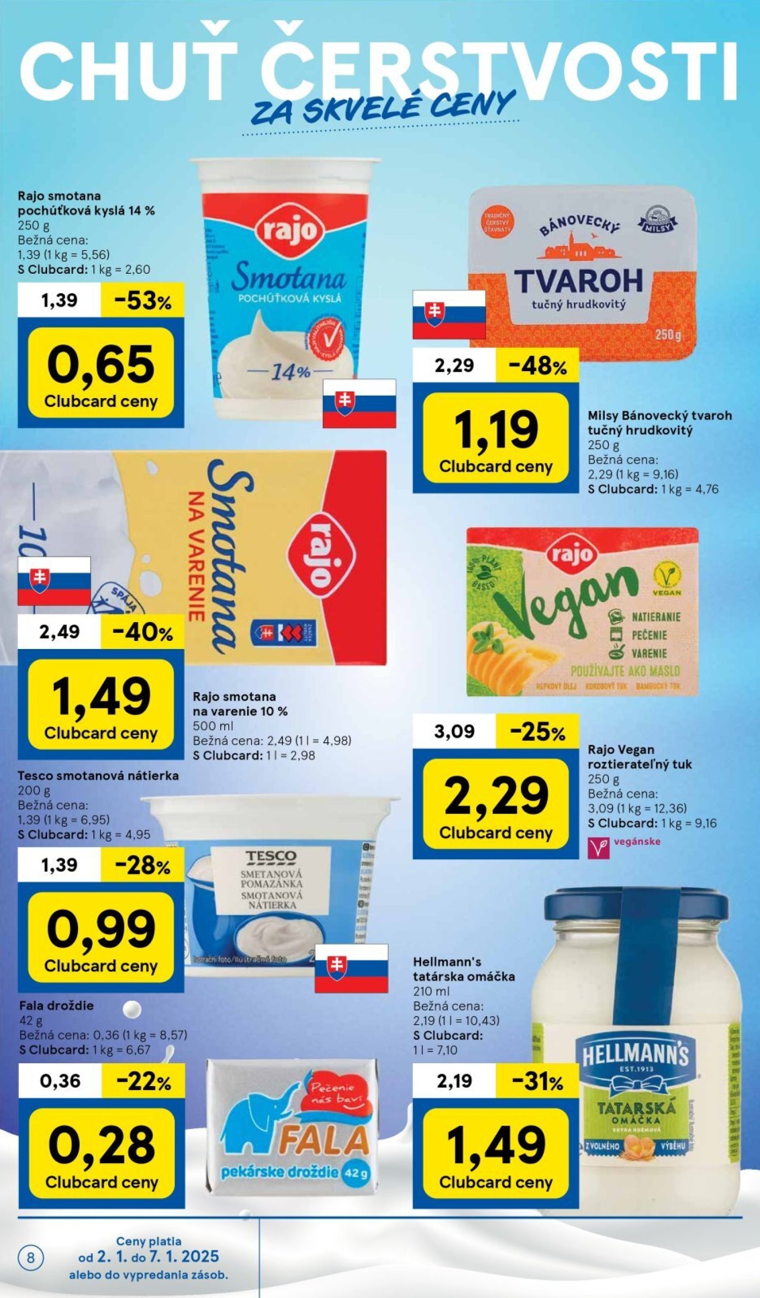 tesco - Tesco leták platný od 02.01. - 07.01. - page: 8