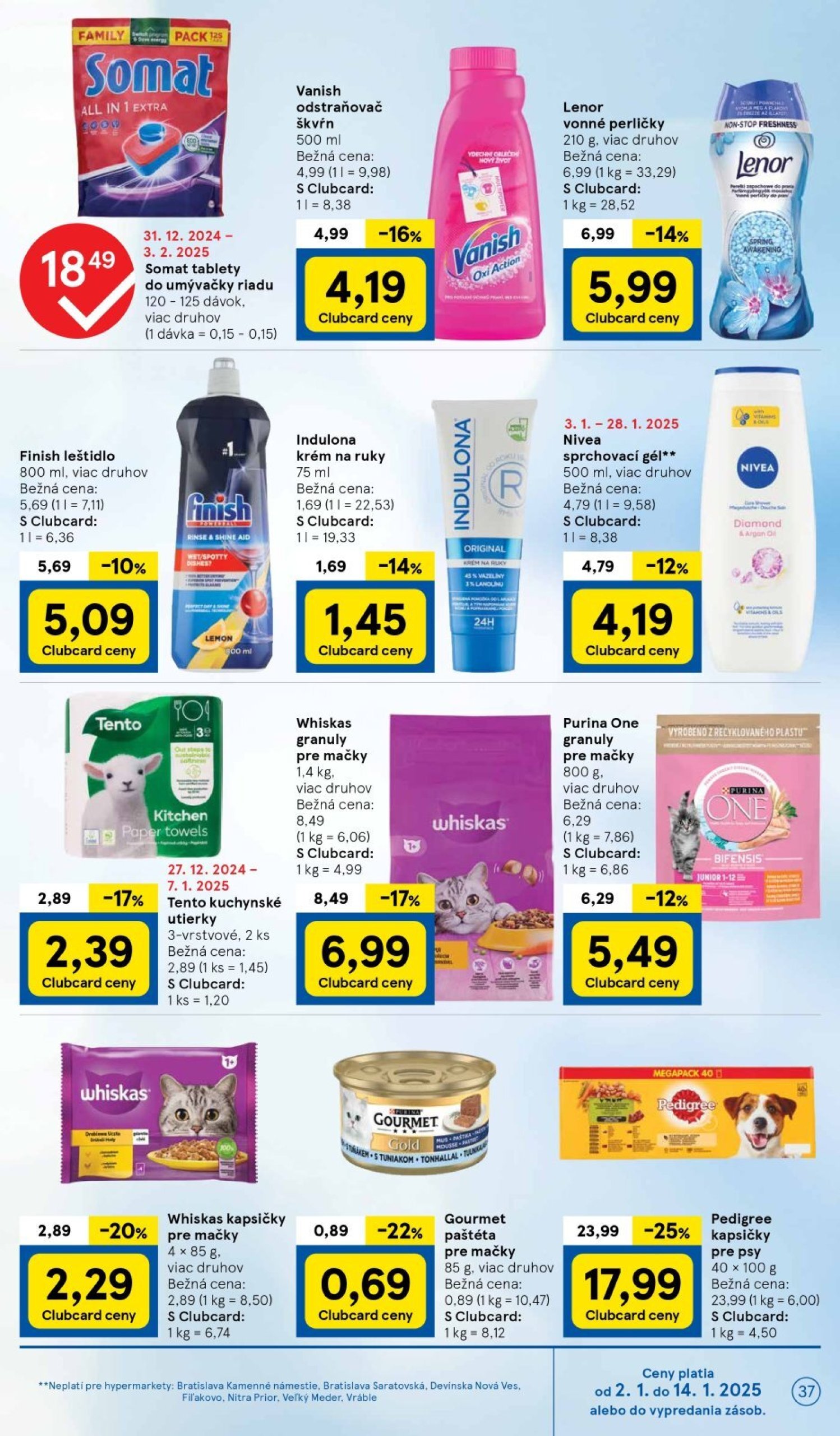 tesco - Tesco leták platný od 02.01. - 07.01. - page: 37