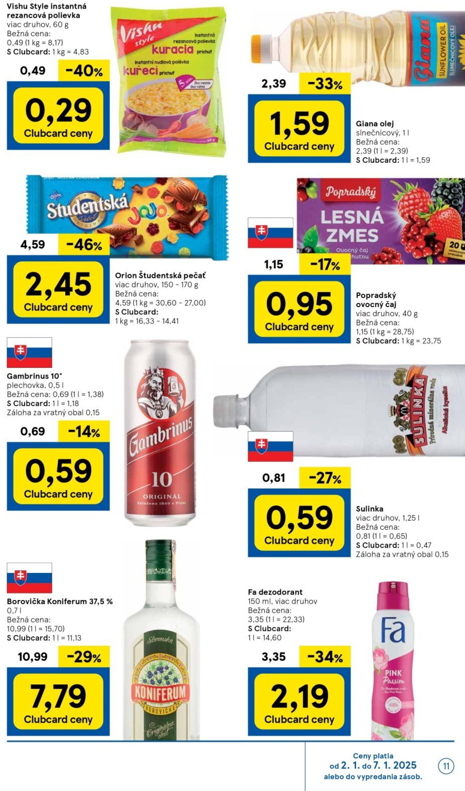 tesco - Tesco leták platný od 02.01. - 07.01. - page: 11