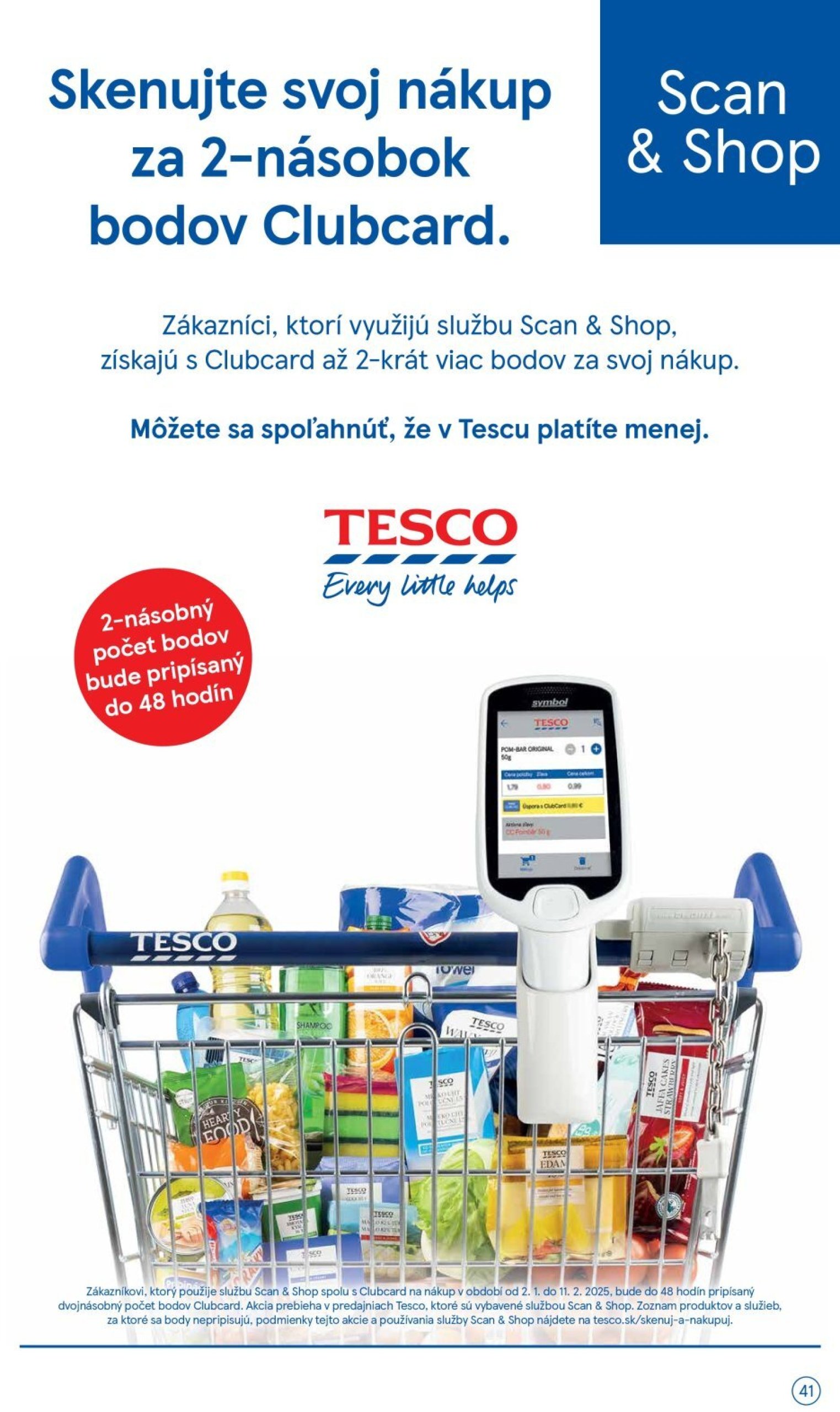 tesco - Tesco leták platný od 02.01. - 07.01. - page: 41