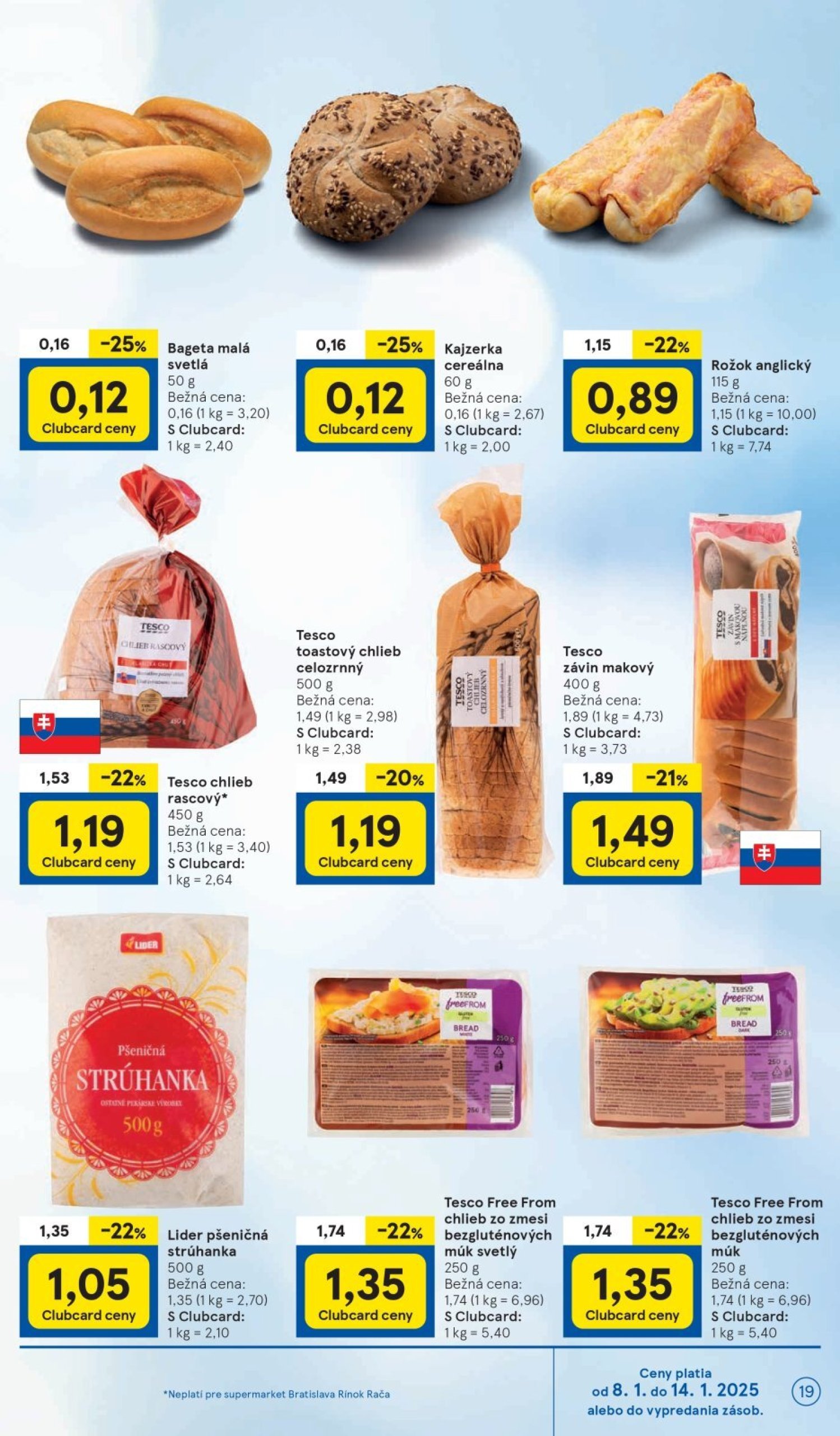 tesco - Tesco Supermarket leták platný od 08.01. - 14.01. - page: 19