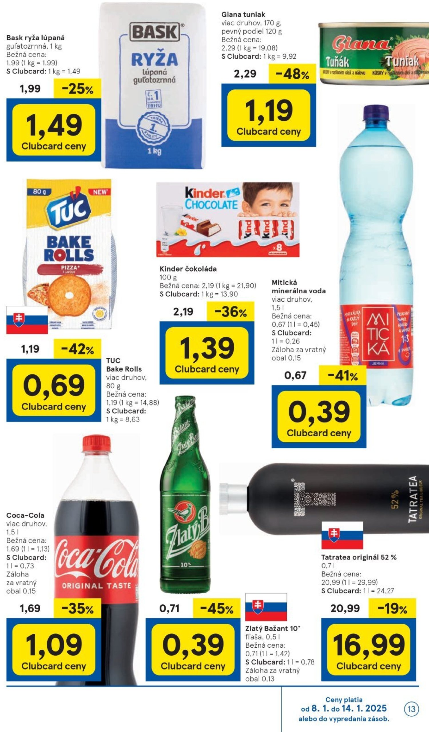 tesco - Tesco Supermarket leták platný od 08.01. - 14.01. - page: 13