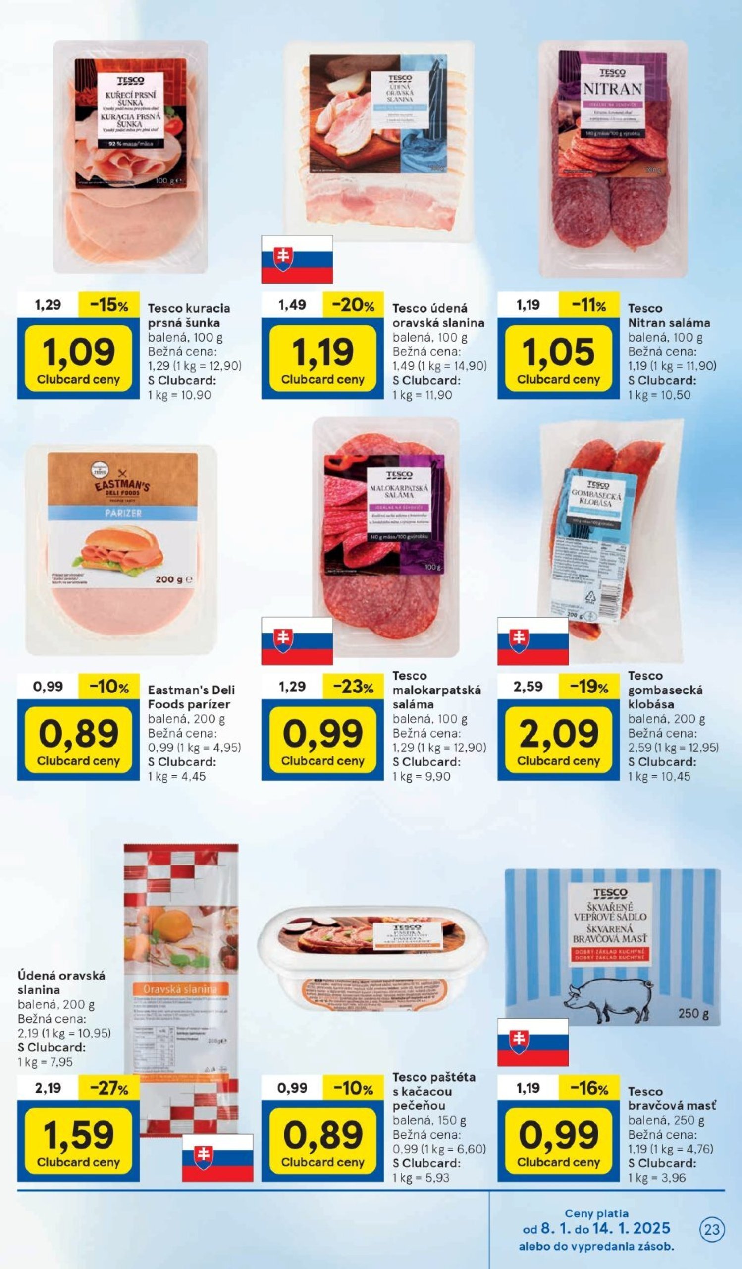 tesco - Tesco Supermarket leták platný od 08.01. - 14.01. - page: 23