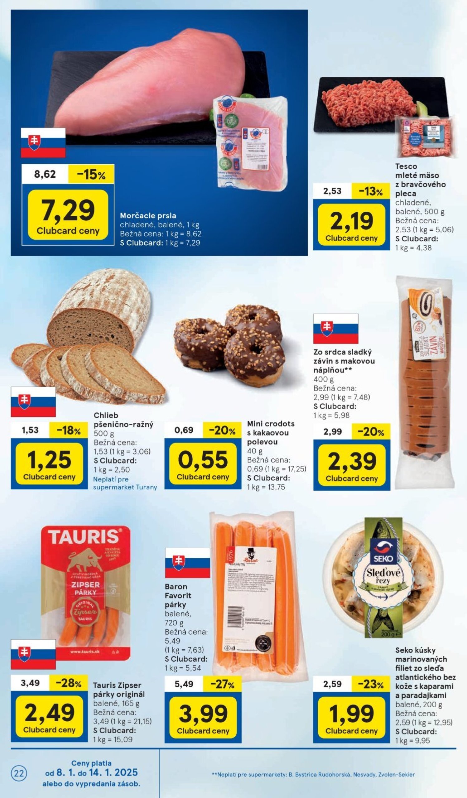 tesco - Tesco Supermarket leták platný od 08.01. - 14.01. - page: 22