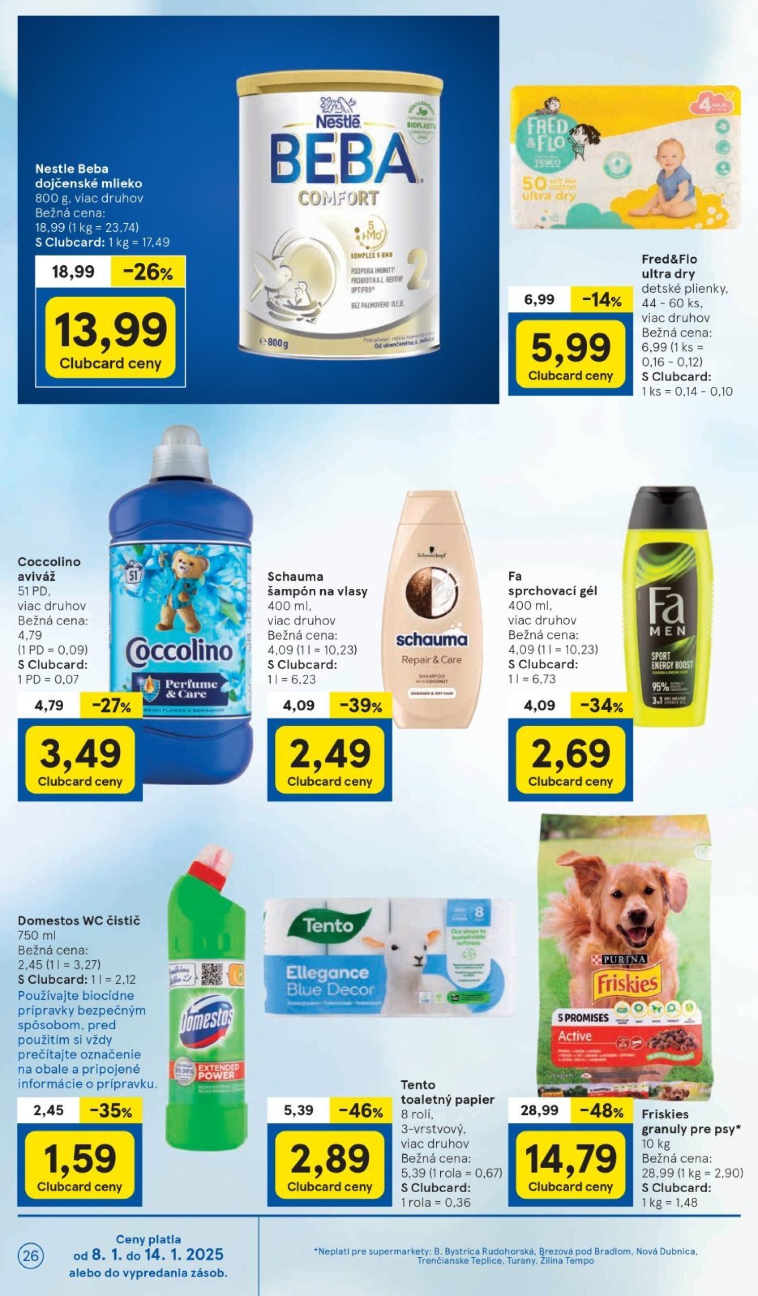 tesco - Tesco Supermarket leták platný od 08.01. - 14.01. - page: 26