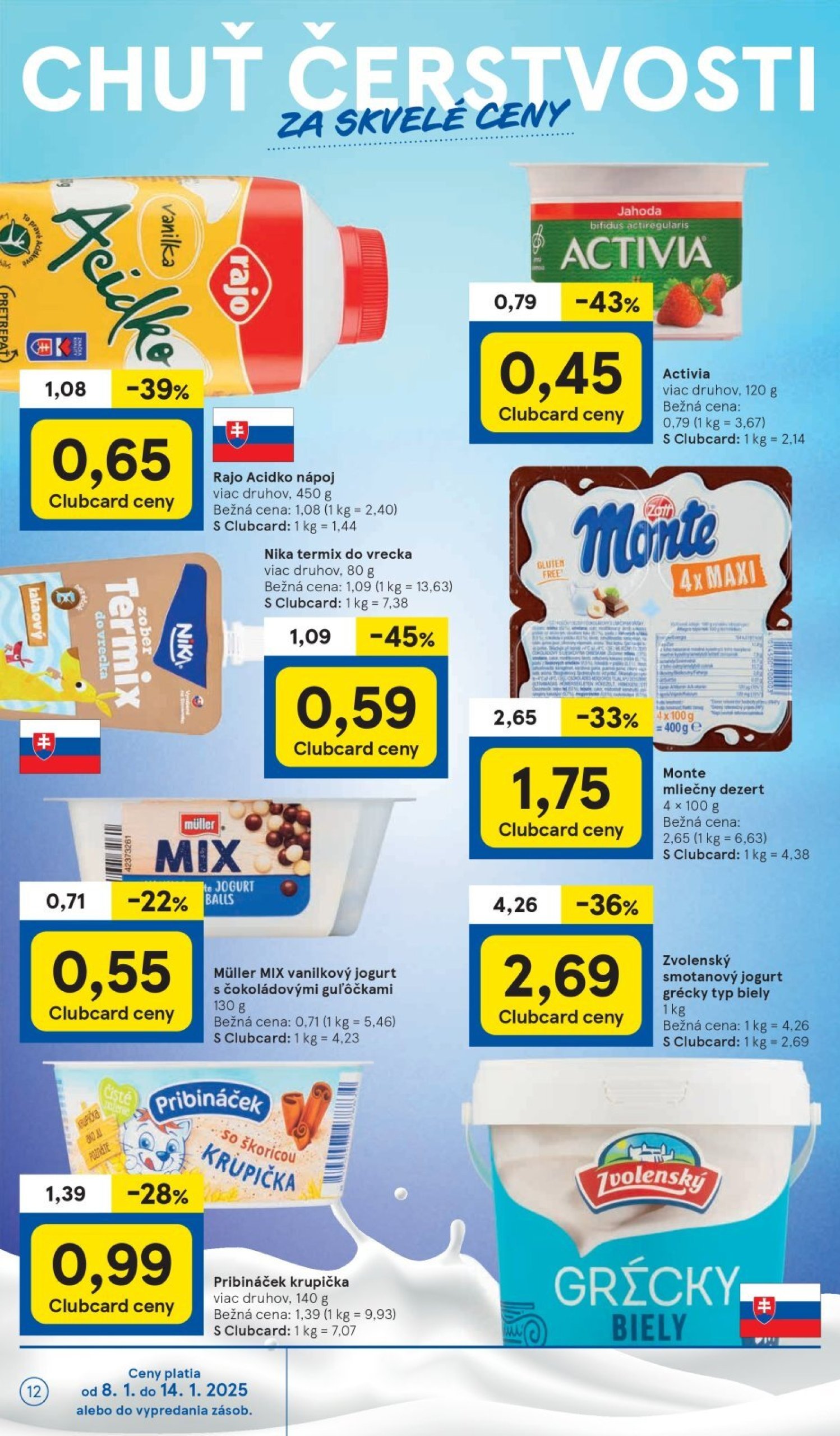 tesco - Tesco Supermarket leták platný od 08.01. - 14.01. - page: 12