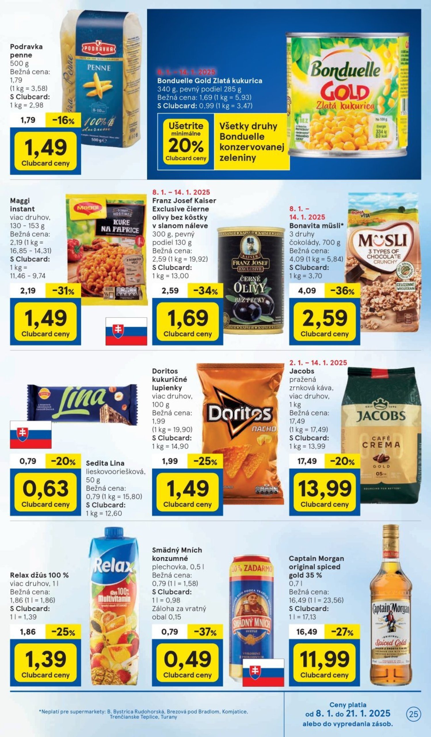 tesco - Tesco Supermarket leták platný od 08.01. - 14.01. - page: 25