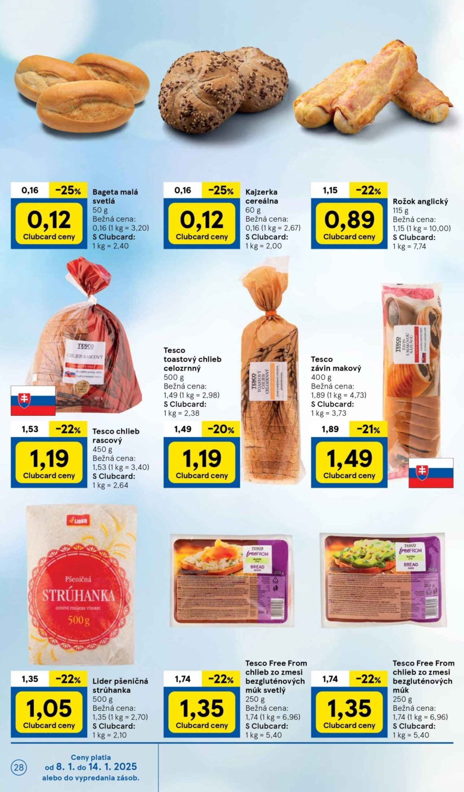 tesco - Tesco leták platný od 08.01. - 14.01. - page: 28