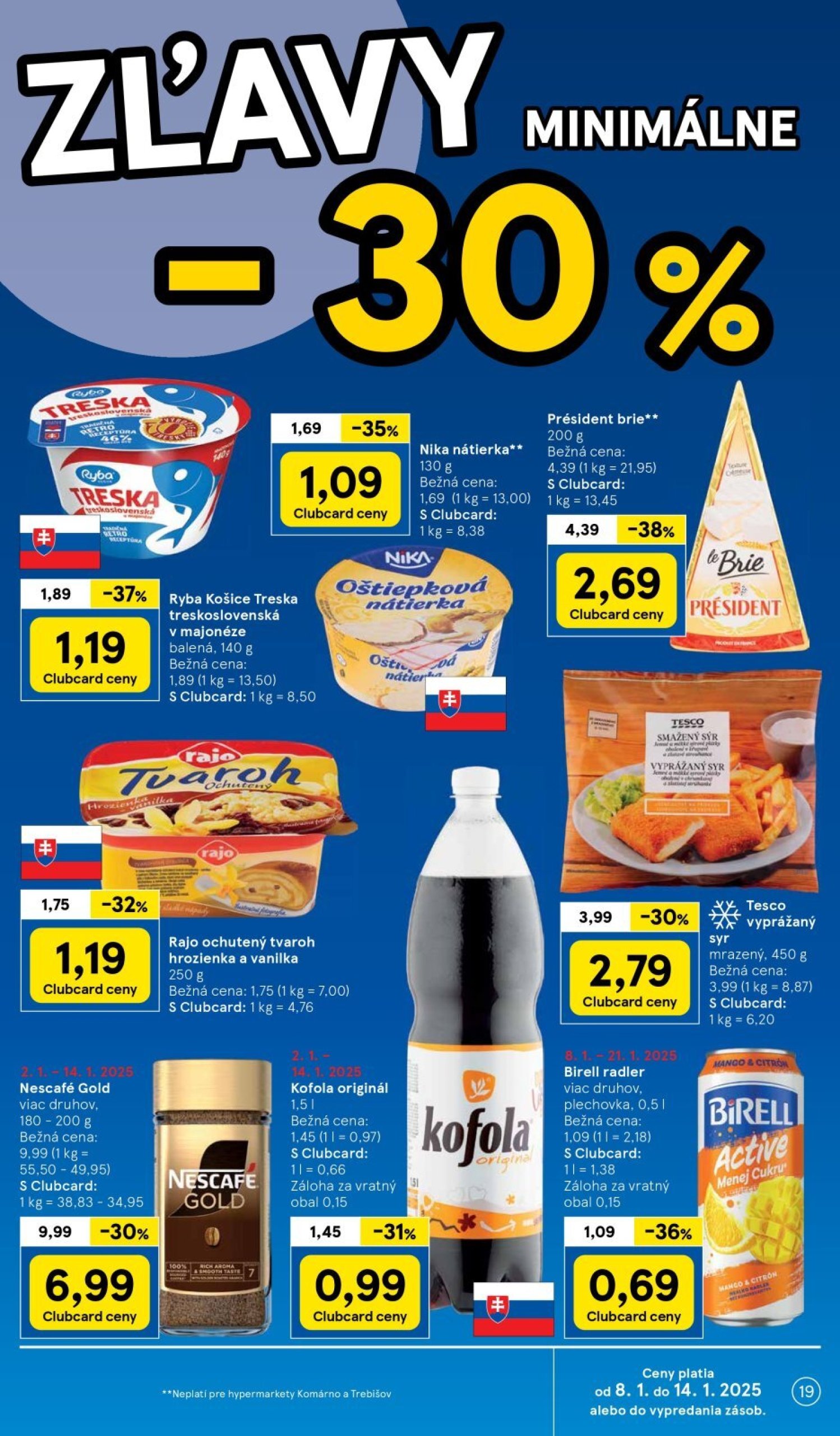 tesco - Tesco leták platný od 08.01. - 14.01. - page: 19