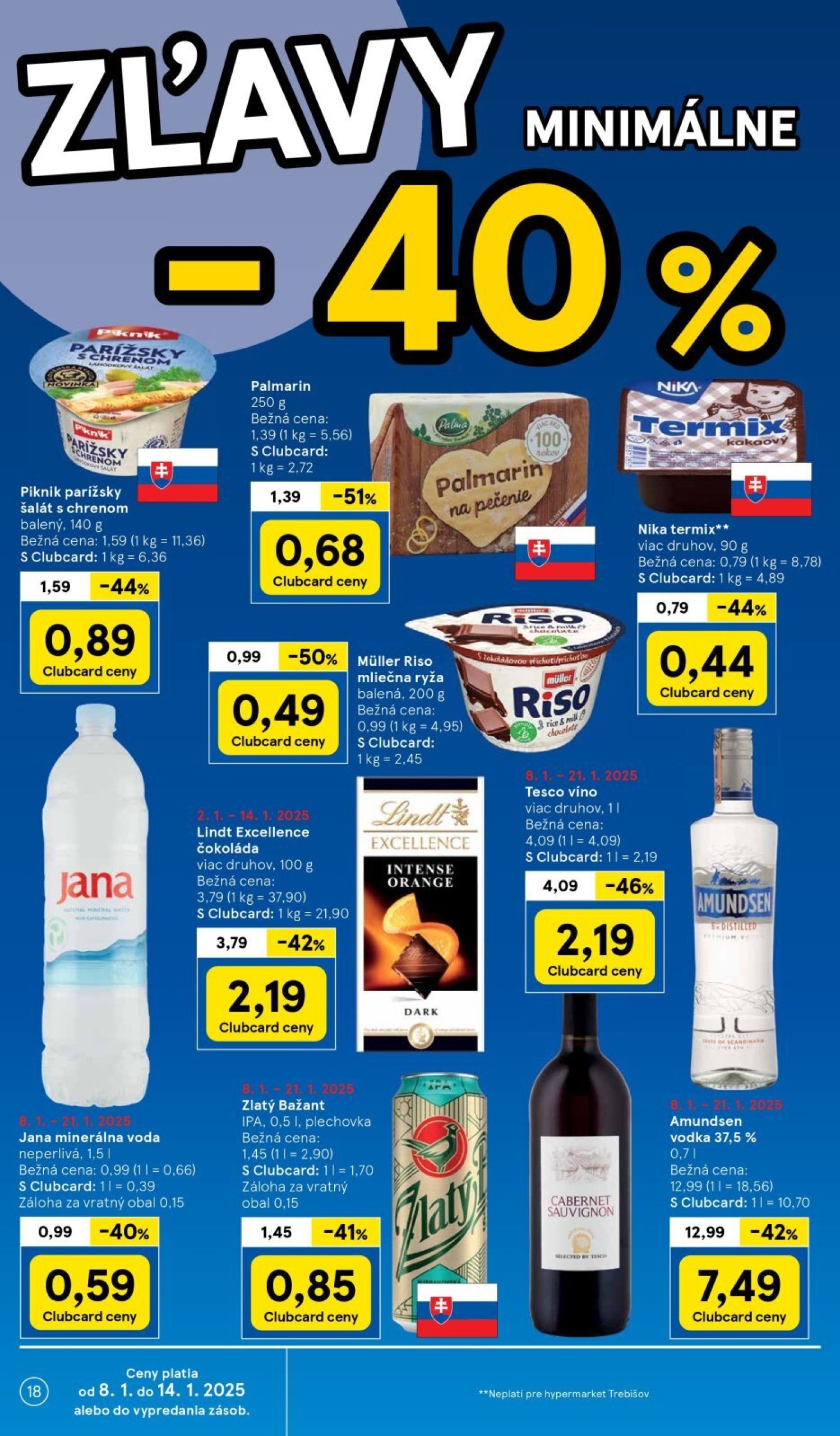 tesco - Tesco leták platný od 08.01. - 14.01. - page: 18