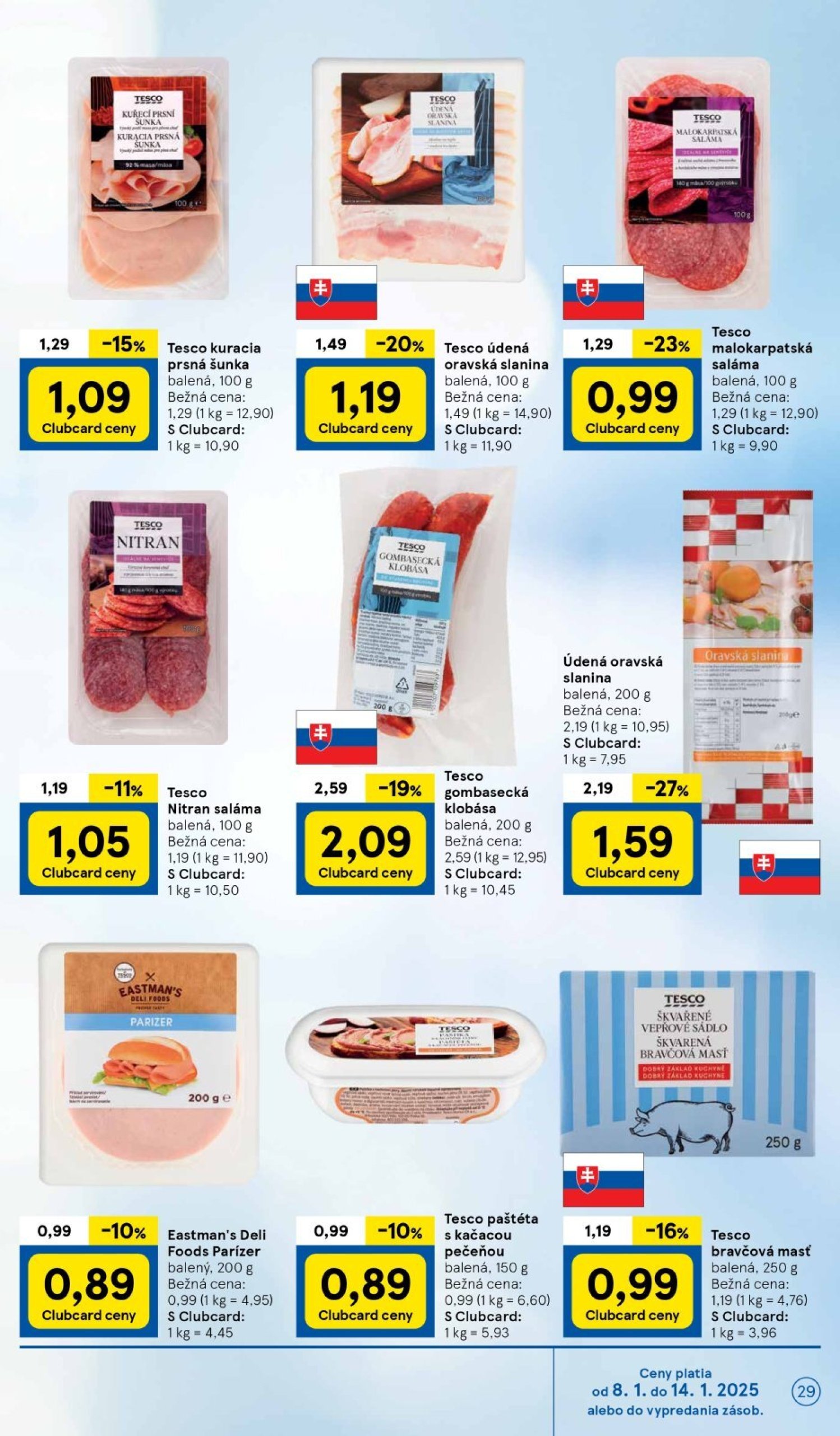 tesco - Tesco leták platný od 08.01. - 14.01. - page: 29