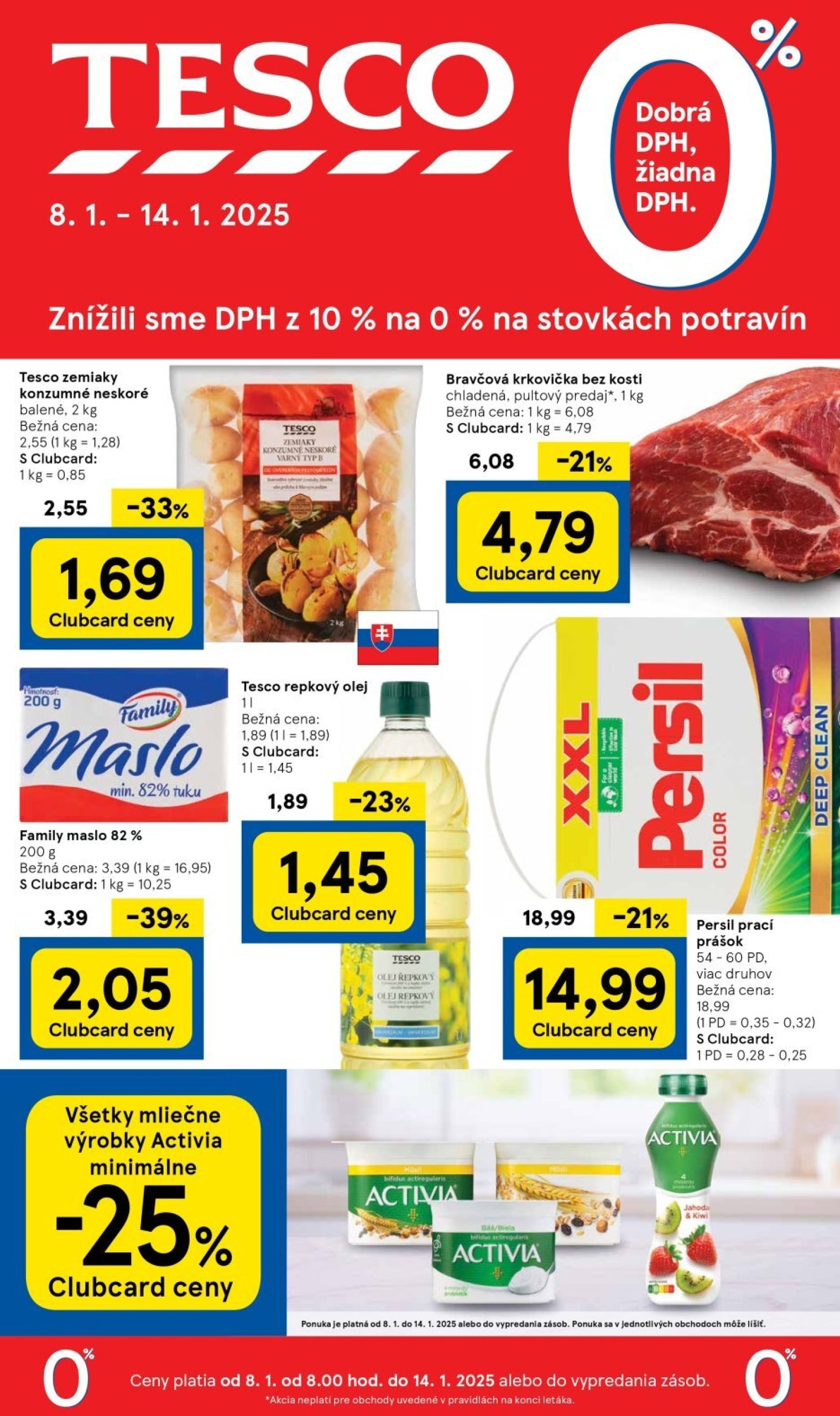 tesco - Tesco leták platný od 08.01. - 14.01.