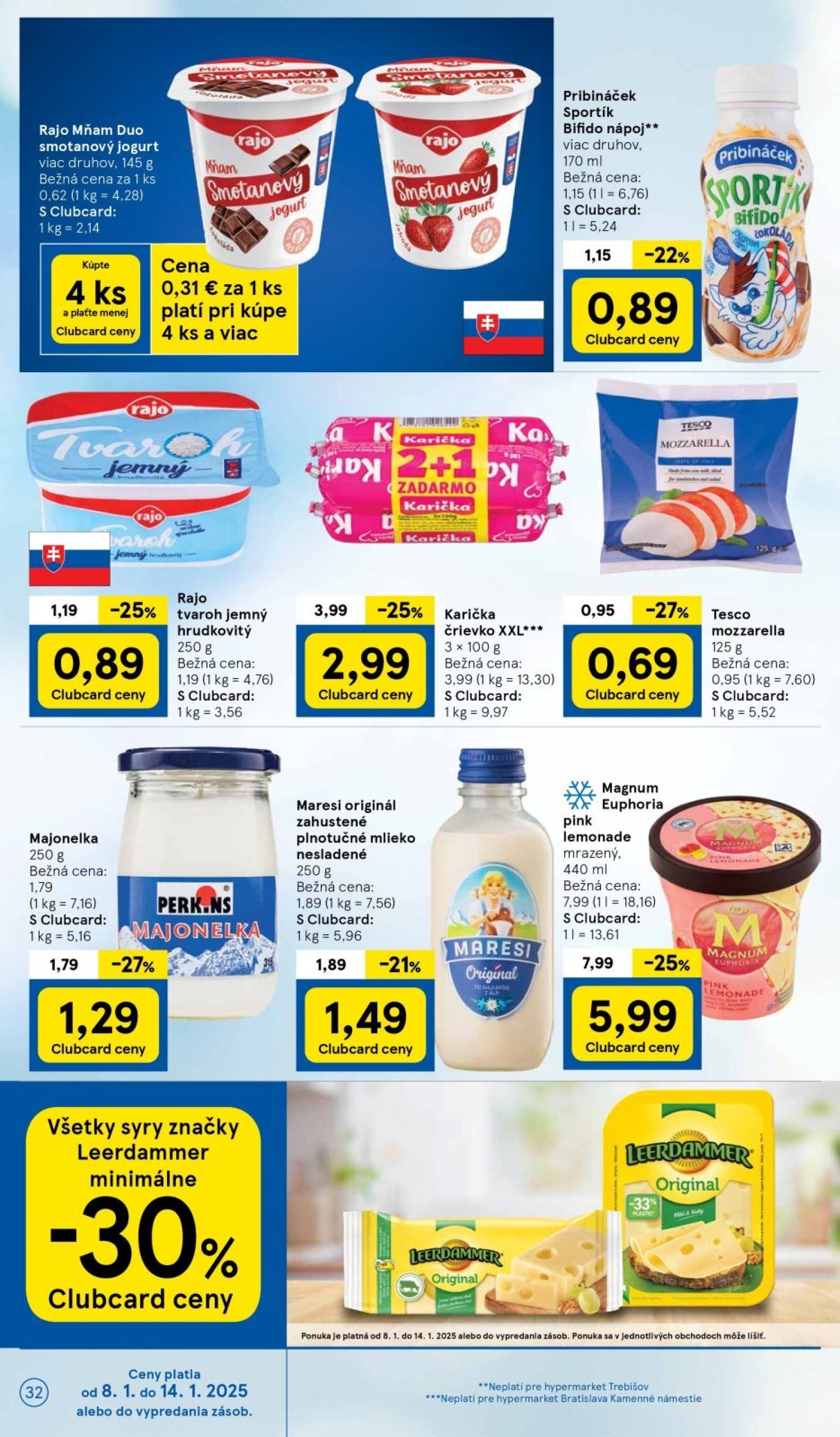 tesco - Tesco leták platný od 08.01. - 14.01. - page: 32