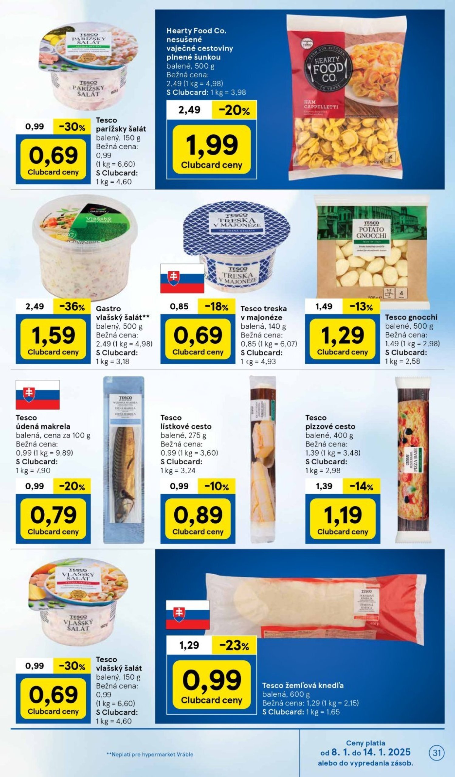 tesco - Tesco leták platný od 08.01. - 14.01. - page: 31