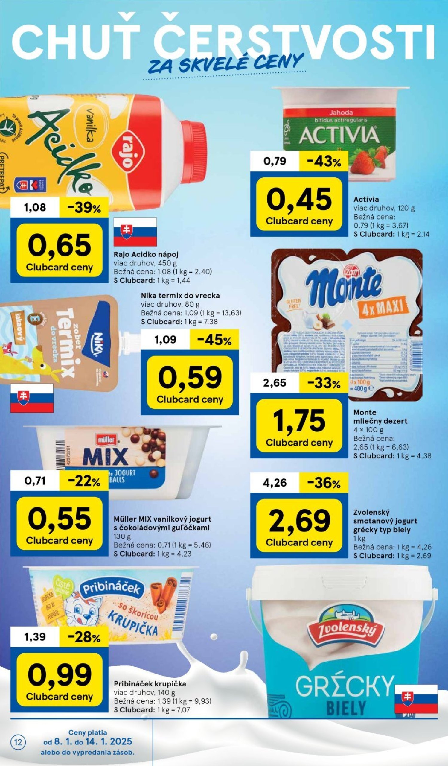 tesco - Tesco leták platný od 08.01. - 14.01. - page: 12