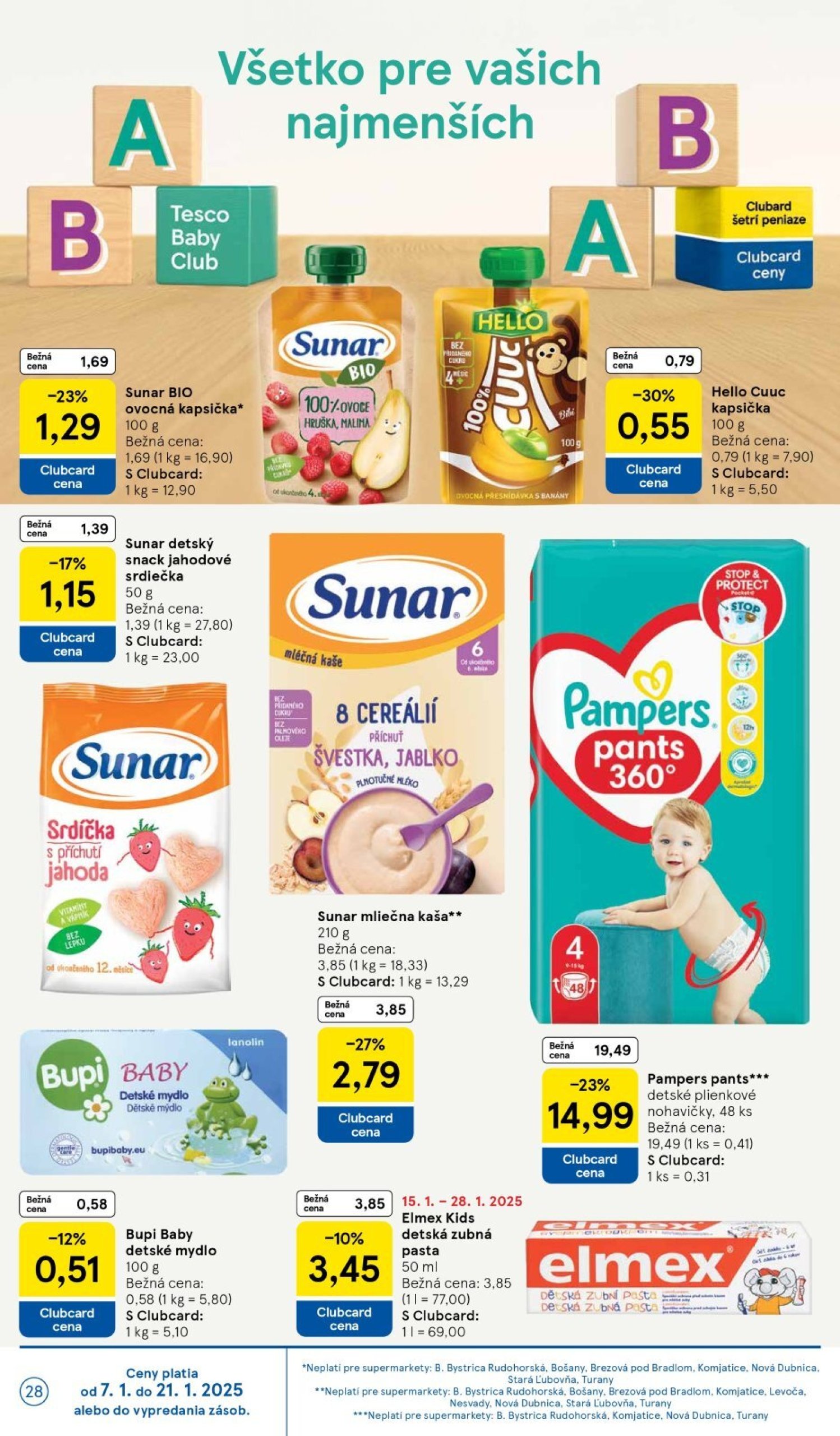 tesco - Tesco Supermarket leták platný od 15.01. - 21.01. - page: 28