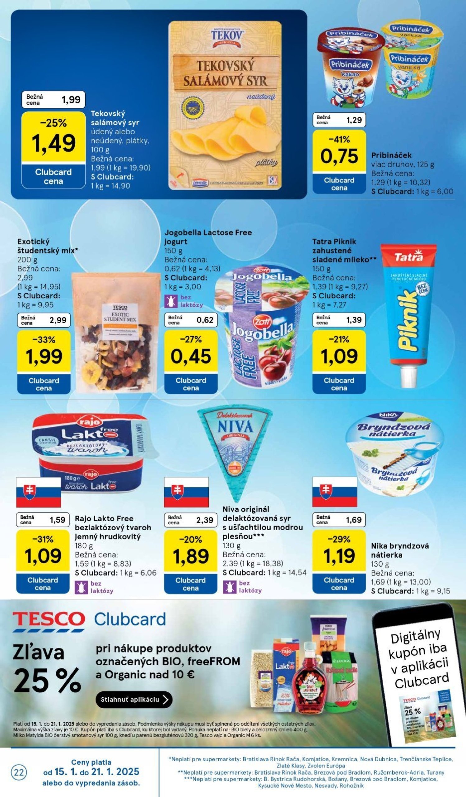 tesco - Tesco Supermarket leták platný od 15.01. - 21.01. - page: 22