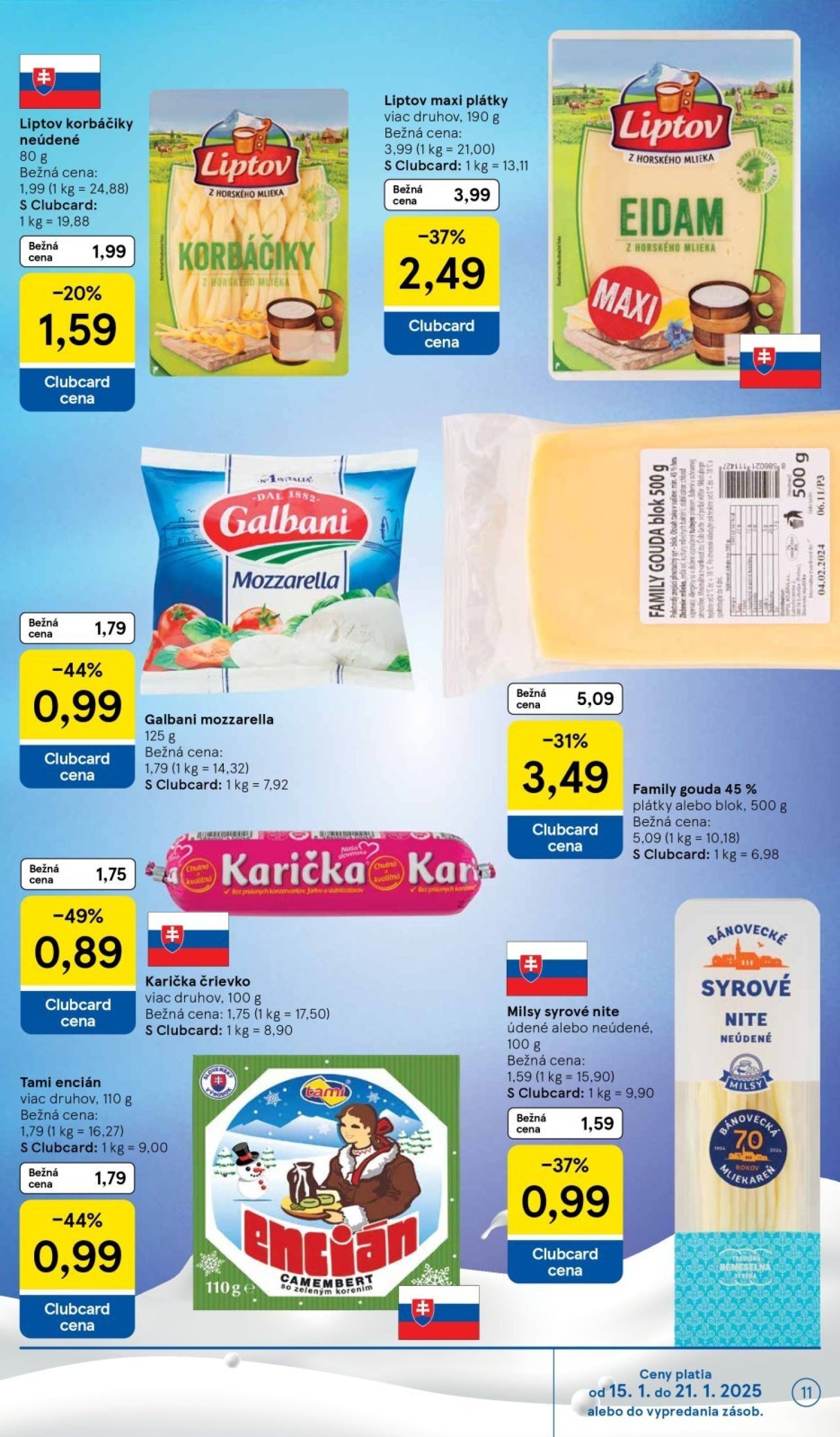 tesco - Tesco Supermarket leták platný od 15.01. - 21.01. - page: 11