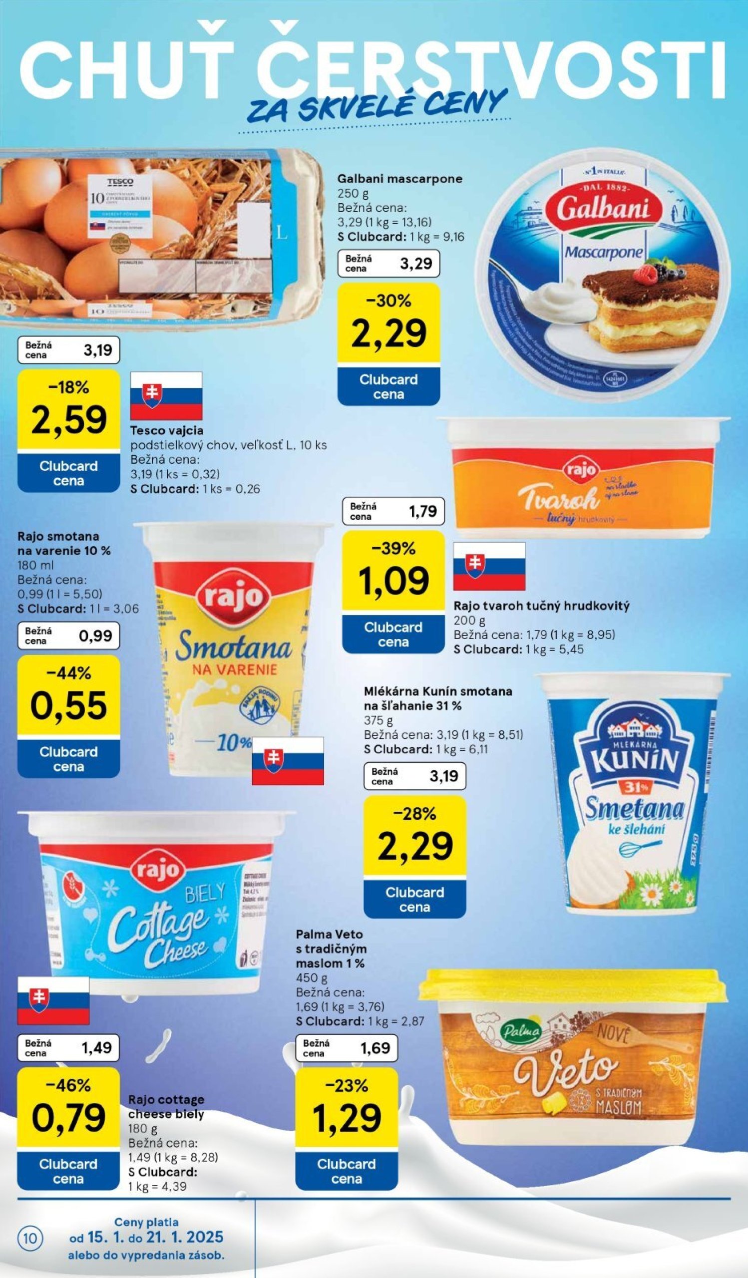 tesco - Tesco Supermarket leták platný od 15.01. - 21.01. - page: 10