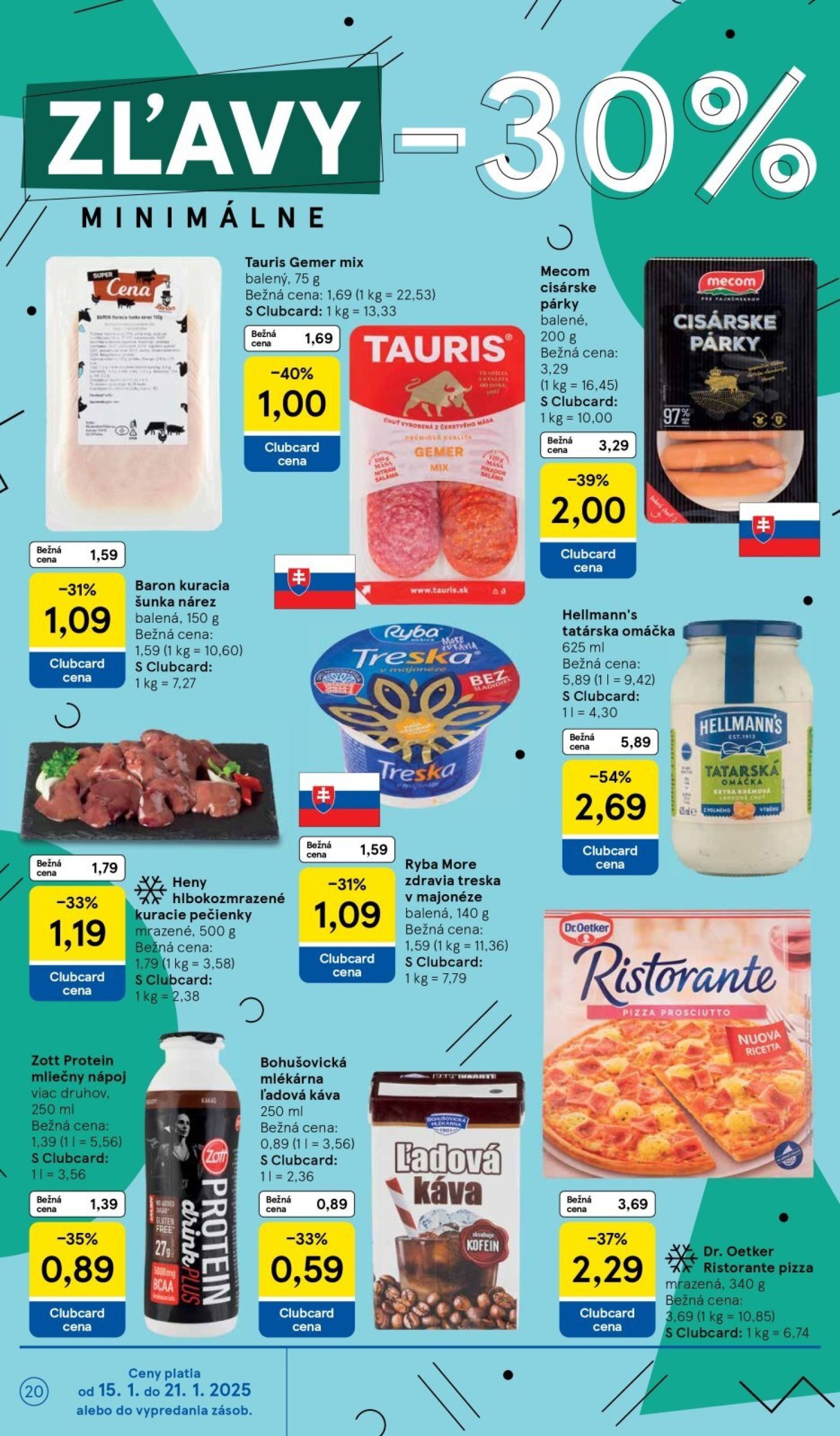 tesco - Tesco Supermarket leták platný od 15.01. - 21.01. - page: 20