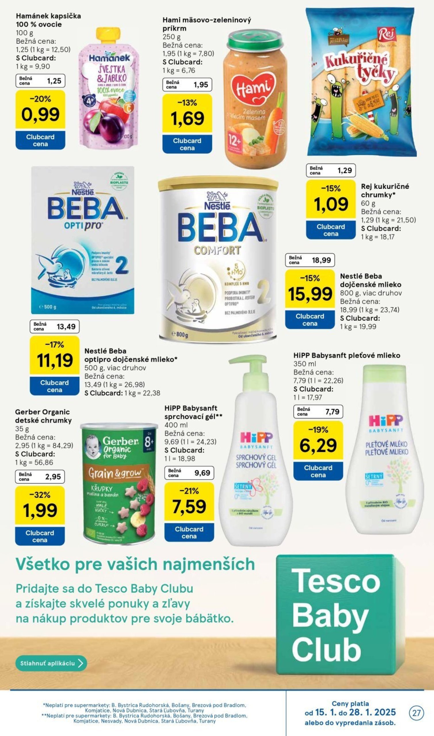 tesco - Tesco Supermarket leták platný od 15.01. - 21.01. - page: 27