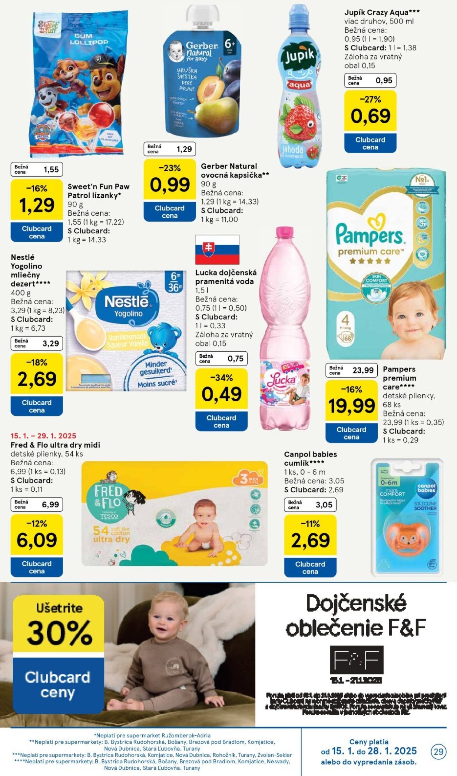 tesco - Tesco Supermarket leták platný od 15.01. - 21.01. - page: 29